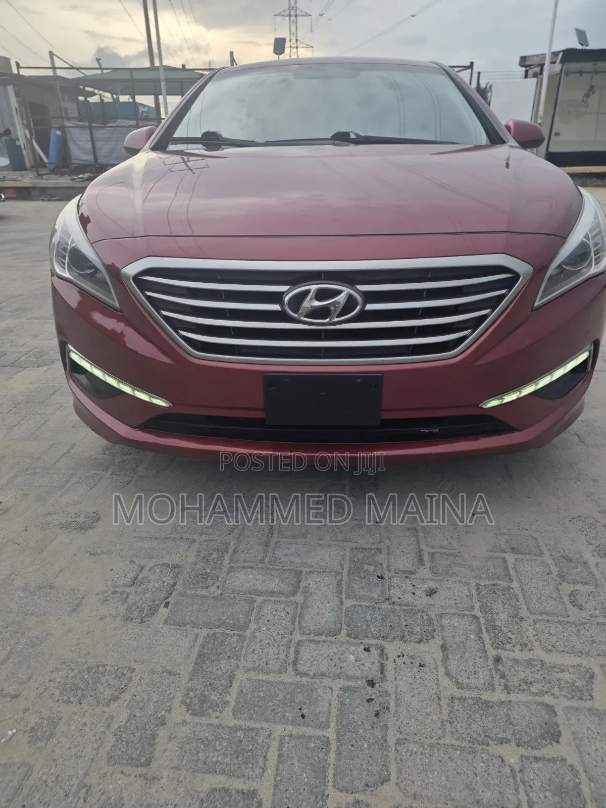 Hyundai Sonata 2015 Red