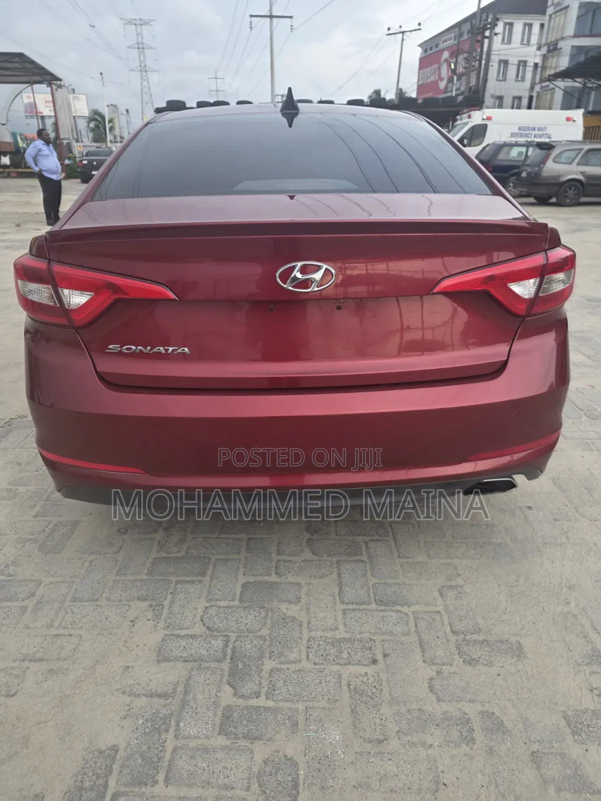 Hyundai Sonata 2015 Red