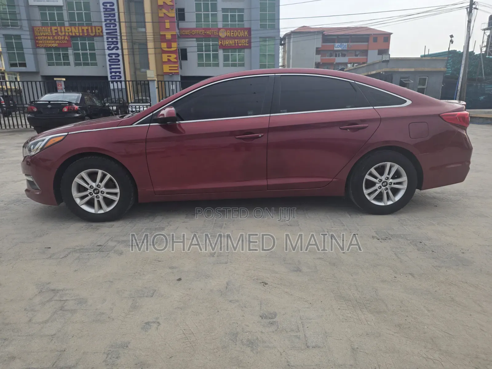 Hyundai Sonata 2015 Red
