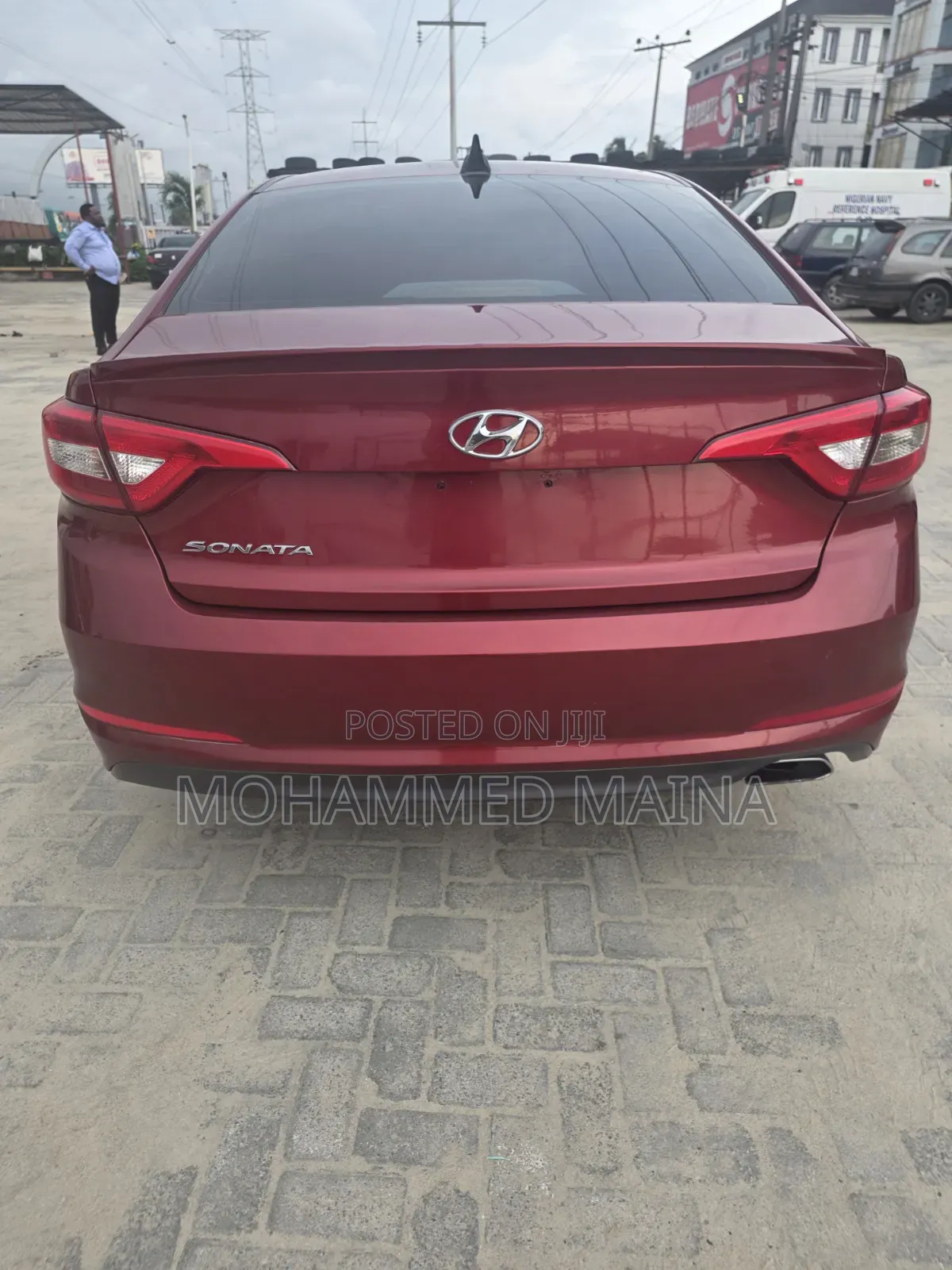 Hyundai Sonata 2015 Red