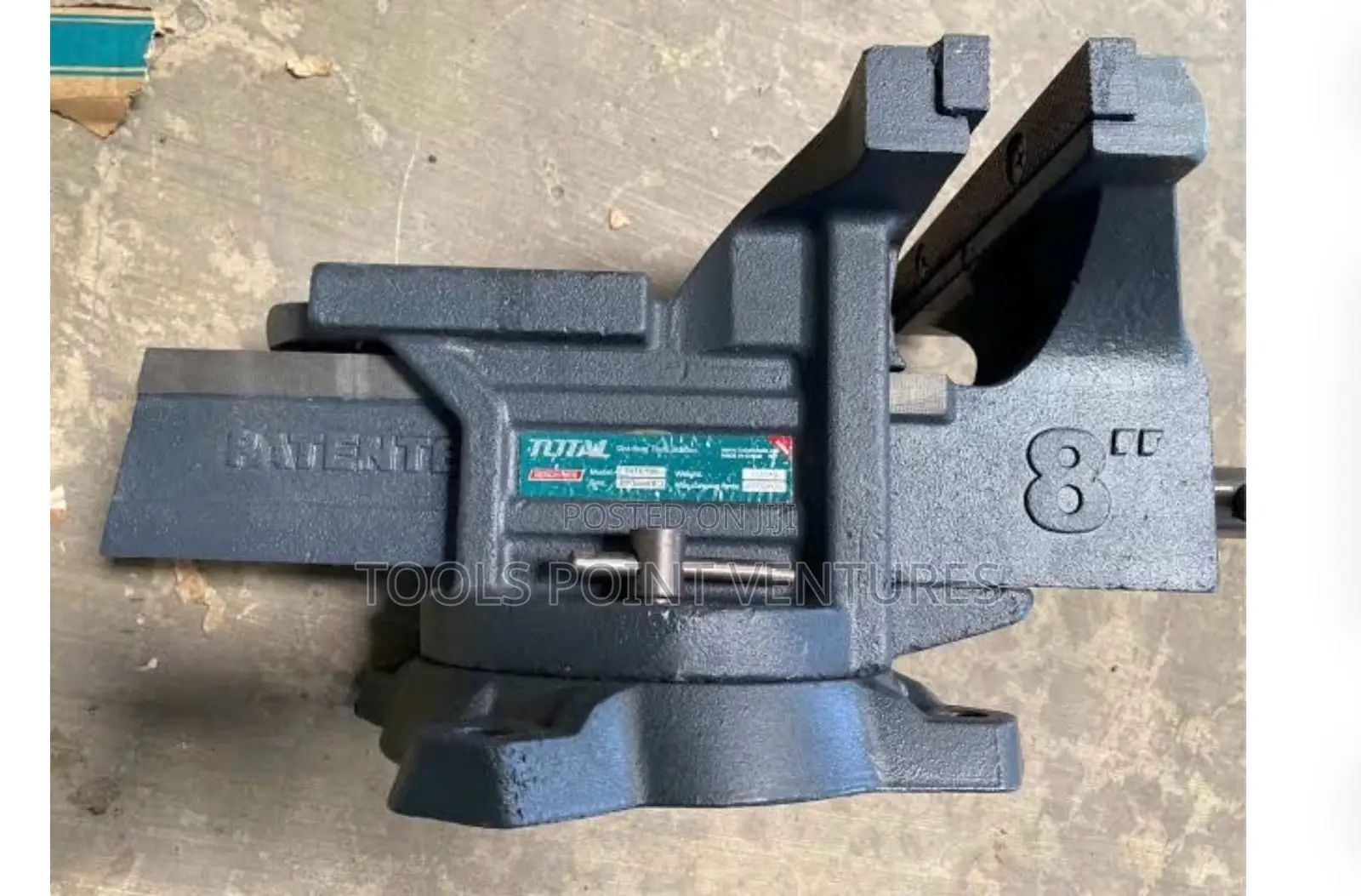 Total 8-Inch Swivel Bench Vise
