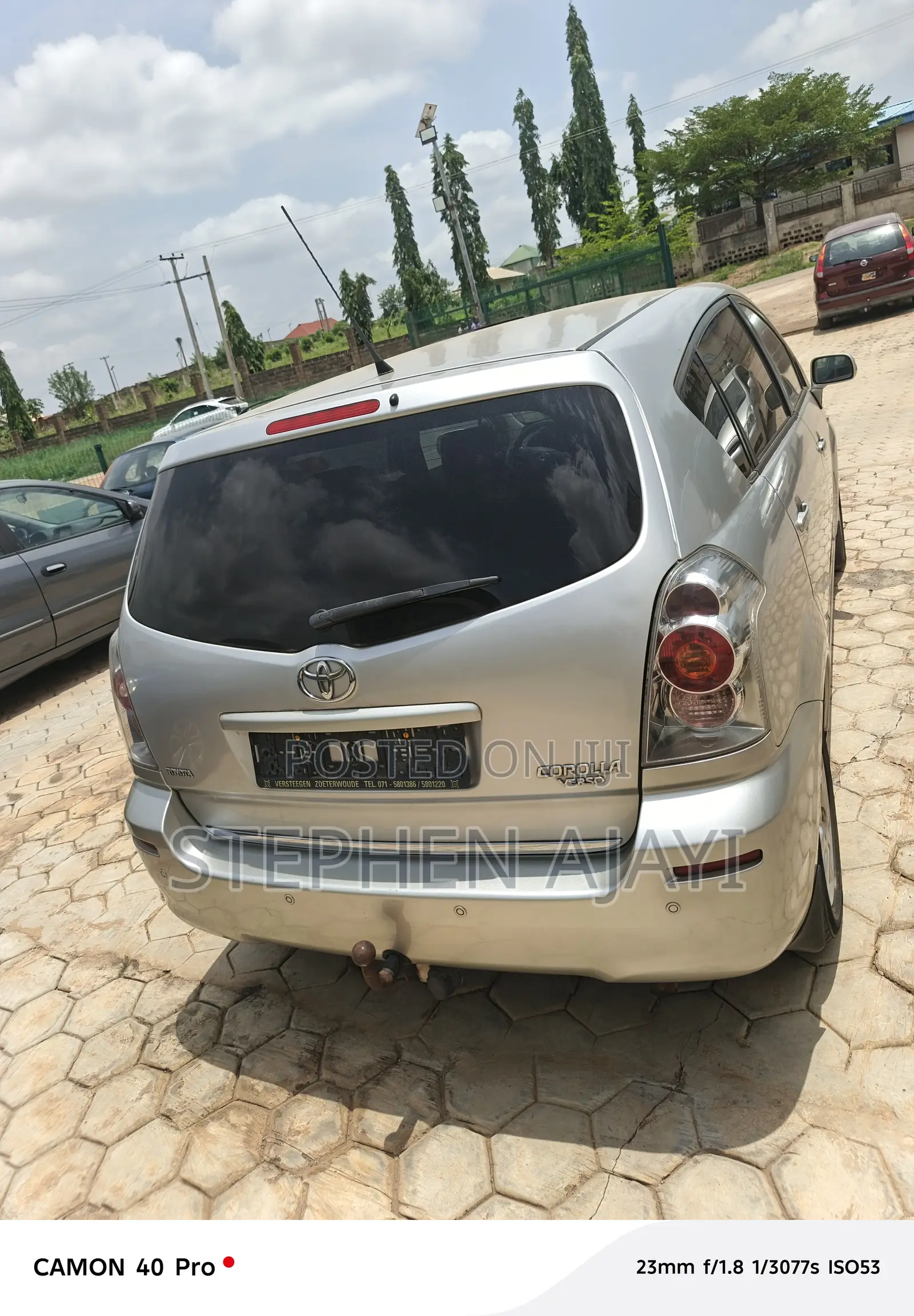 Toyota Corolla Verso 2008 Silver