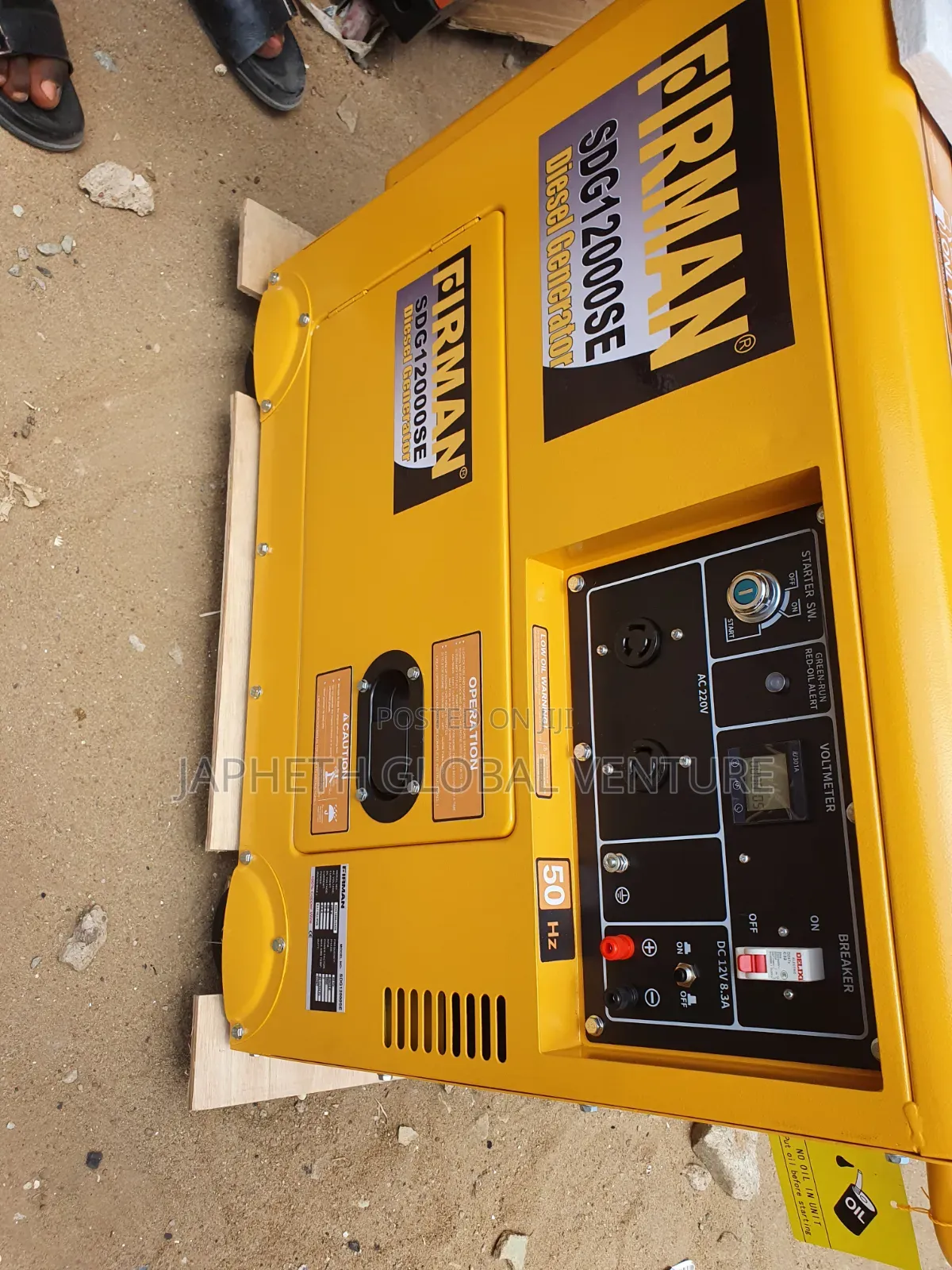 Industrial Grade Firman Sdg12000se Diesel Generator