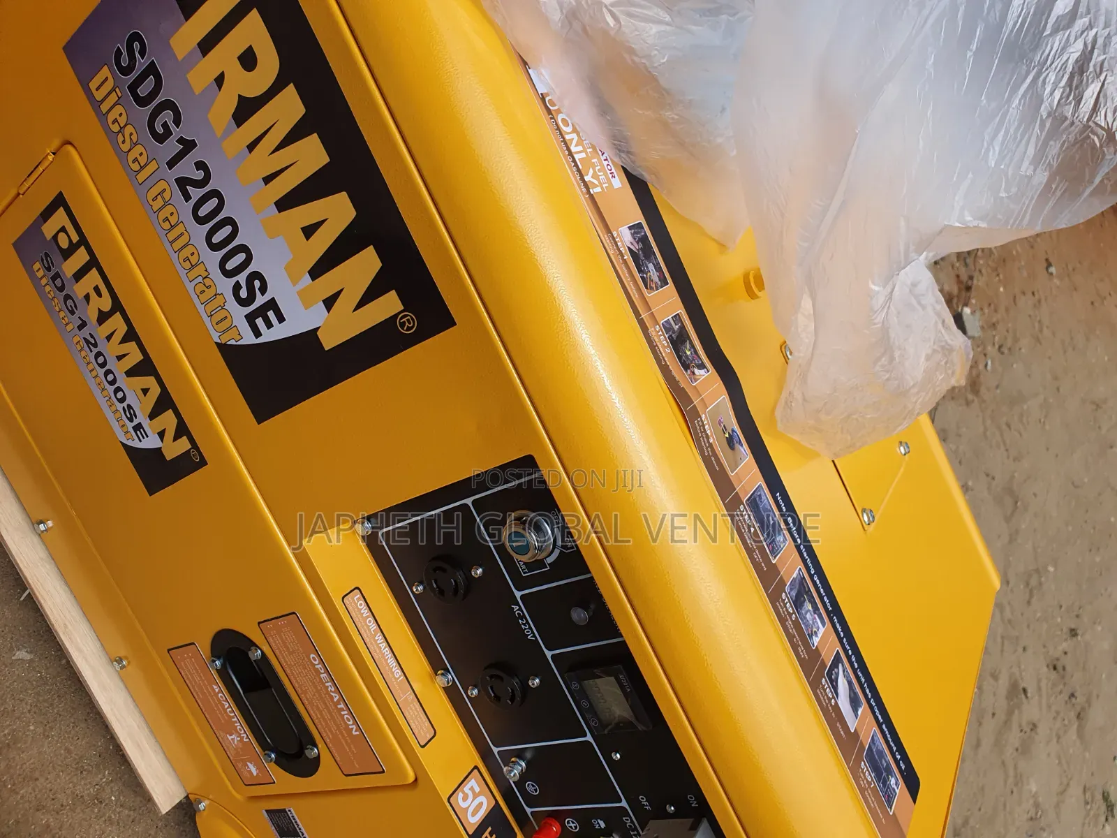 Reliable Firman Sdg12000se Low Noise Power Generator