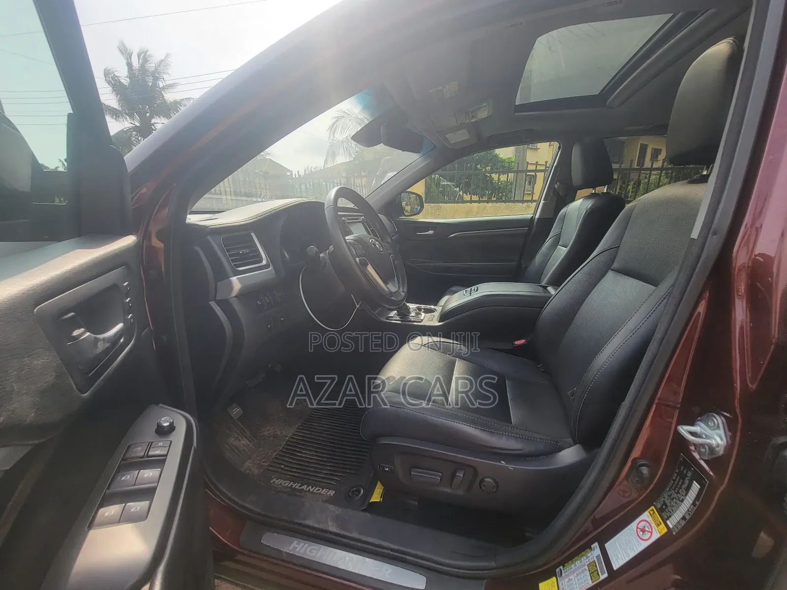 Toyota Highlander Limited 4x4 V6 (3.5L 6cyl 8A) 2017 Burgundy
