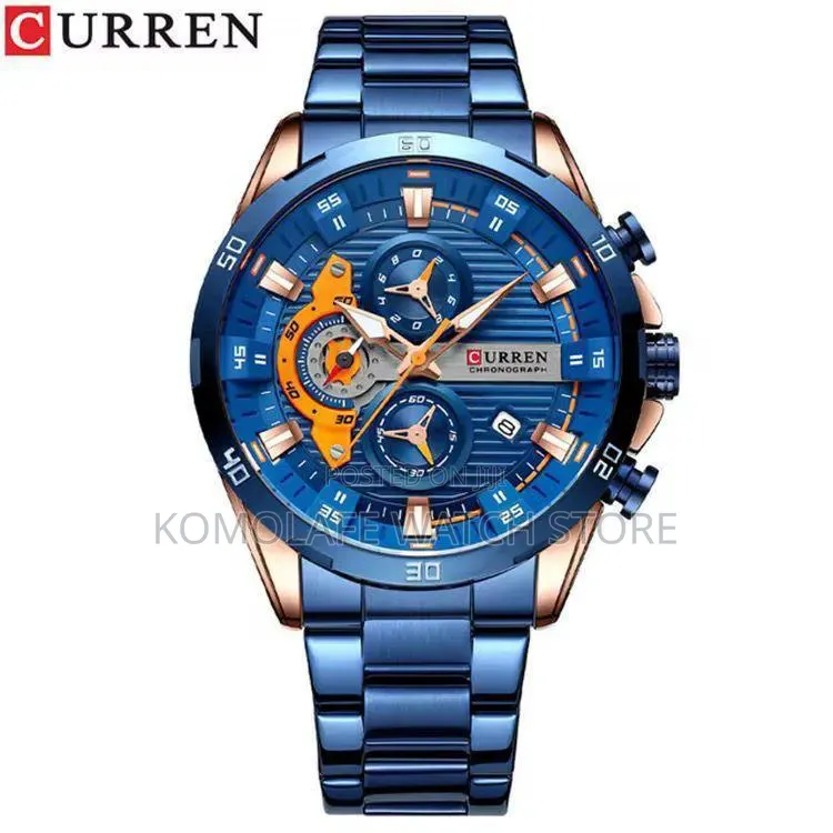 Curren Chronograph Luxury Vip