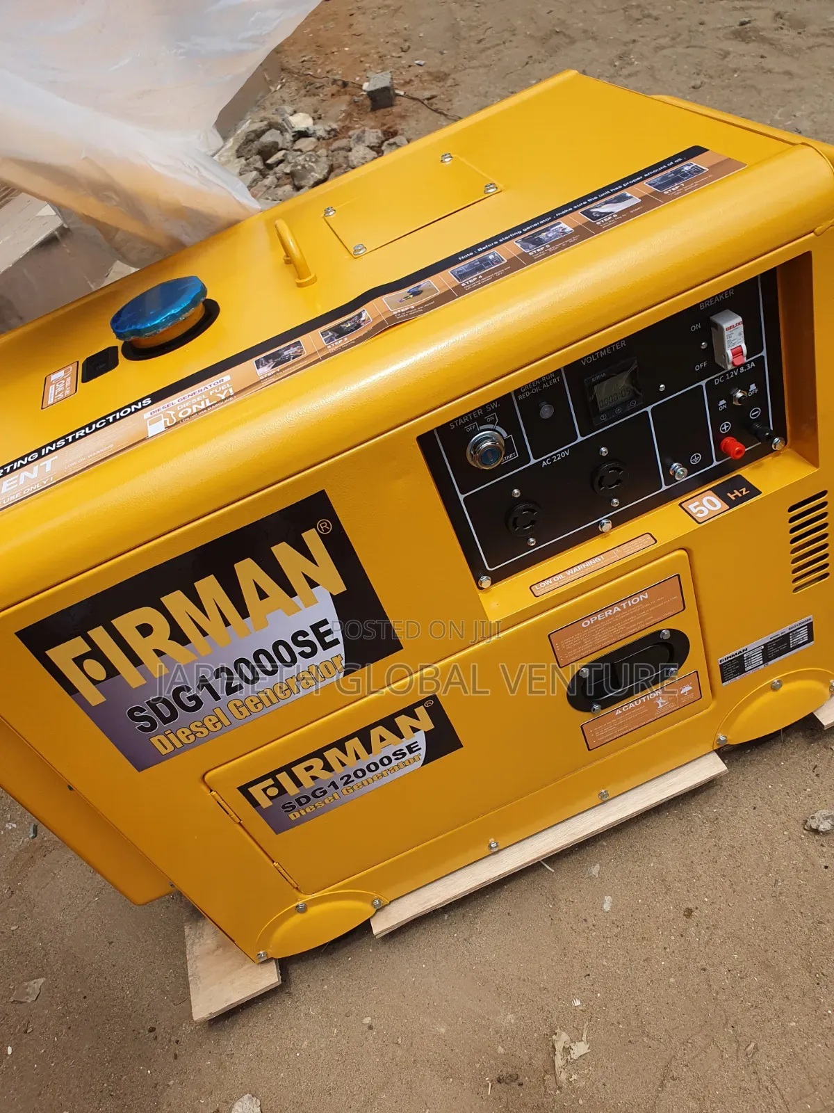 Firman Sdg12000se Premium Soundproof Diesel Generator Set