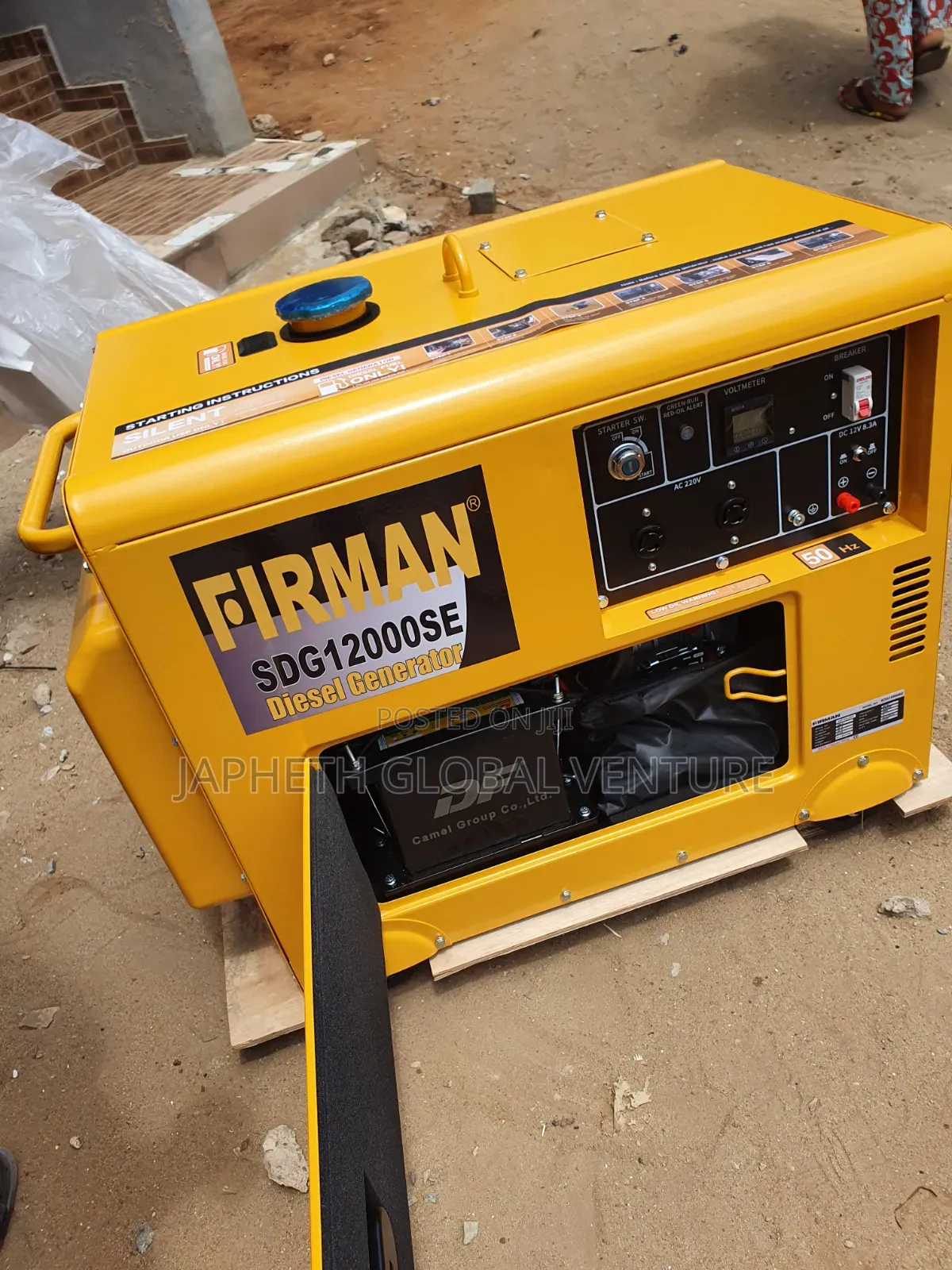 Firman Sdg12000se Premium Soundproof Diesel Generator Set