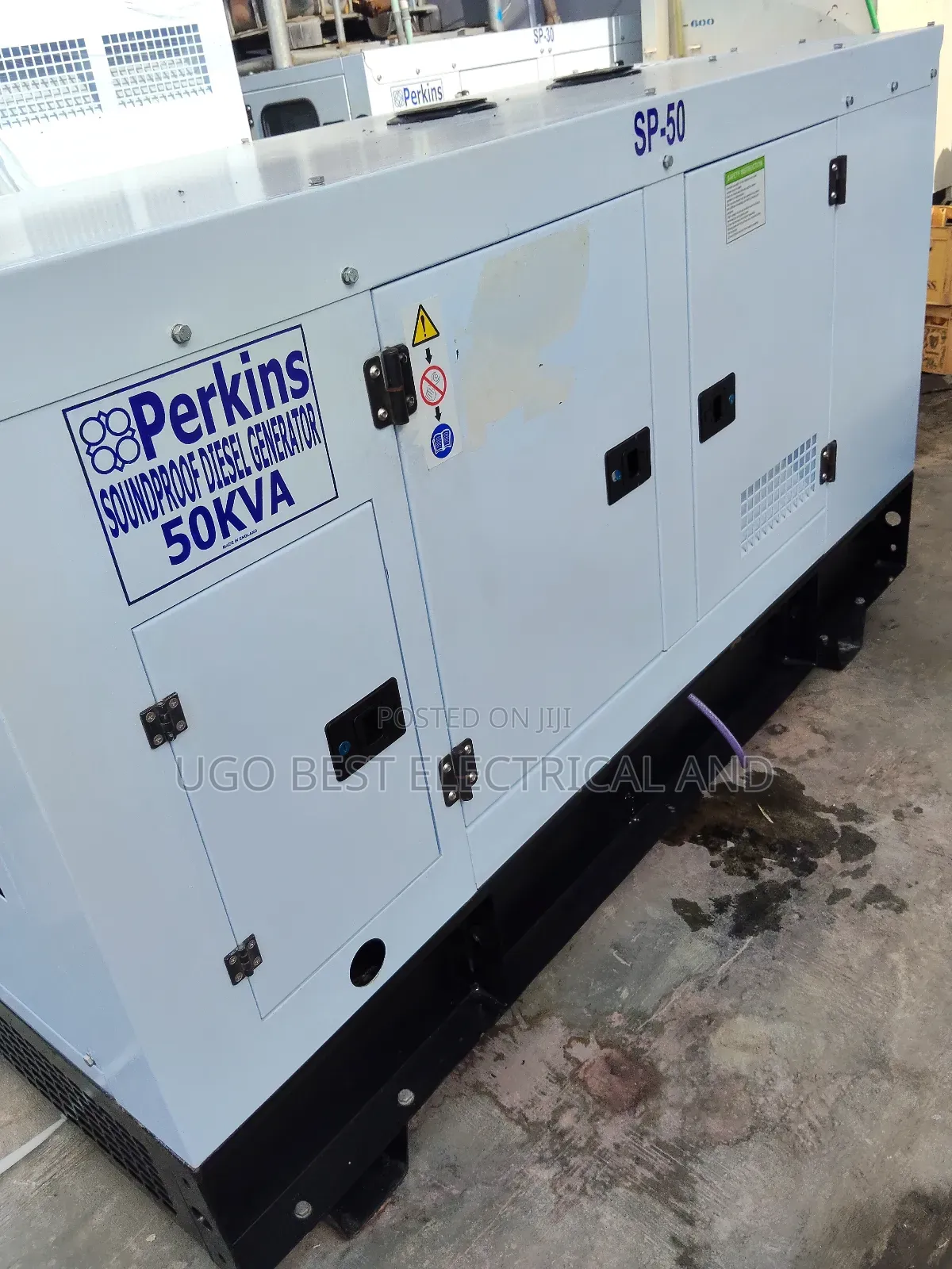 50kva Perkins Soundproof Generator  Copper Coil