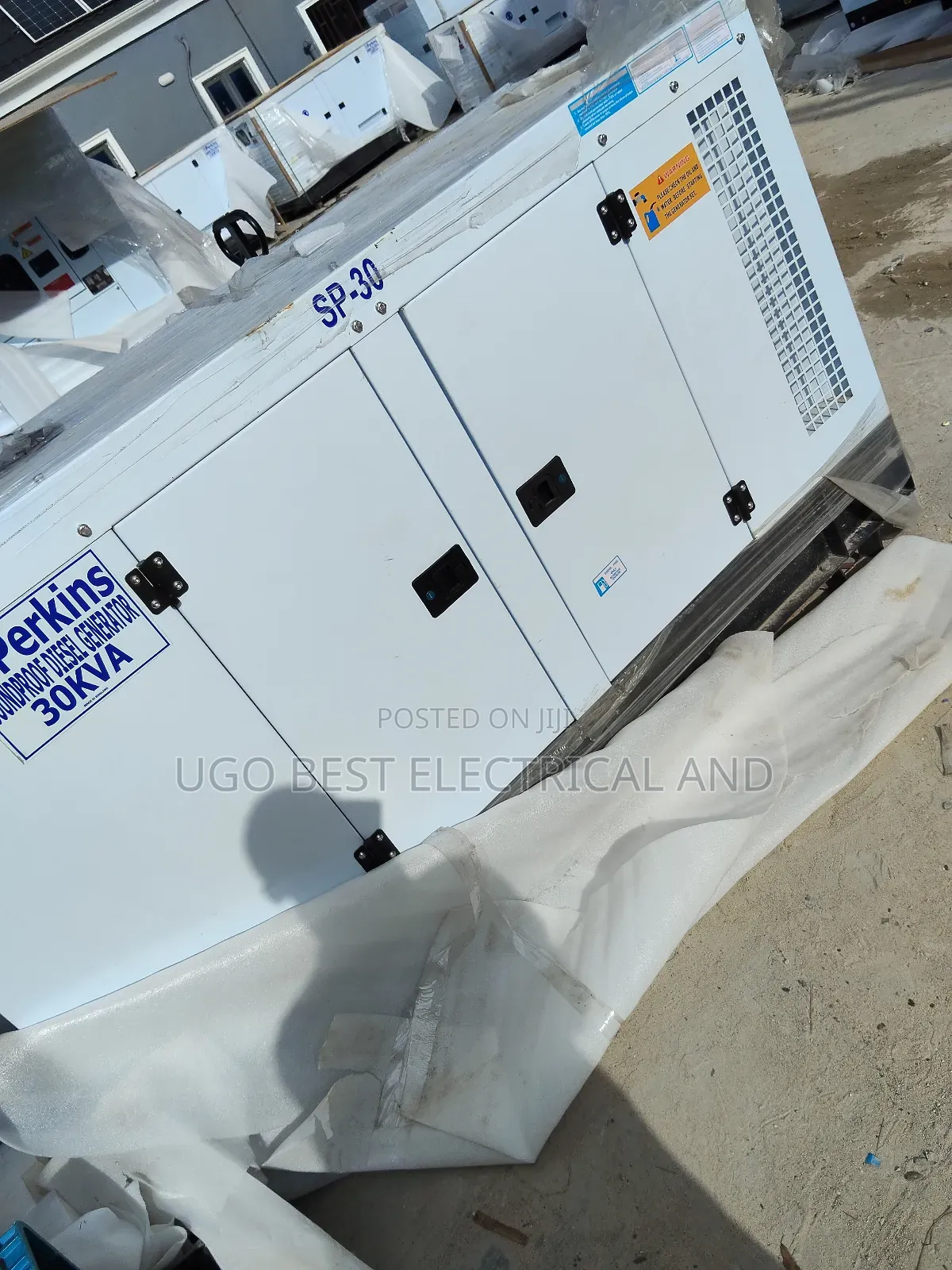 30kva Soundproof Generator  Copper Coil