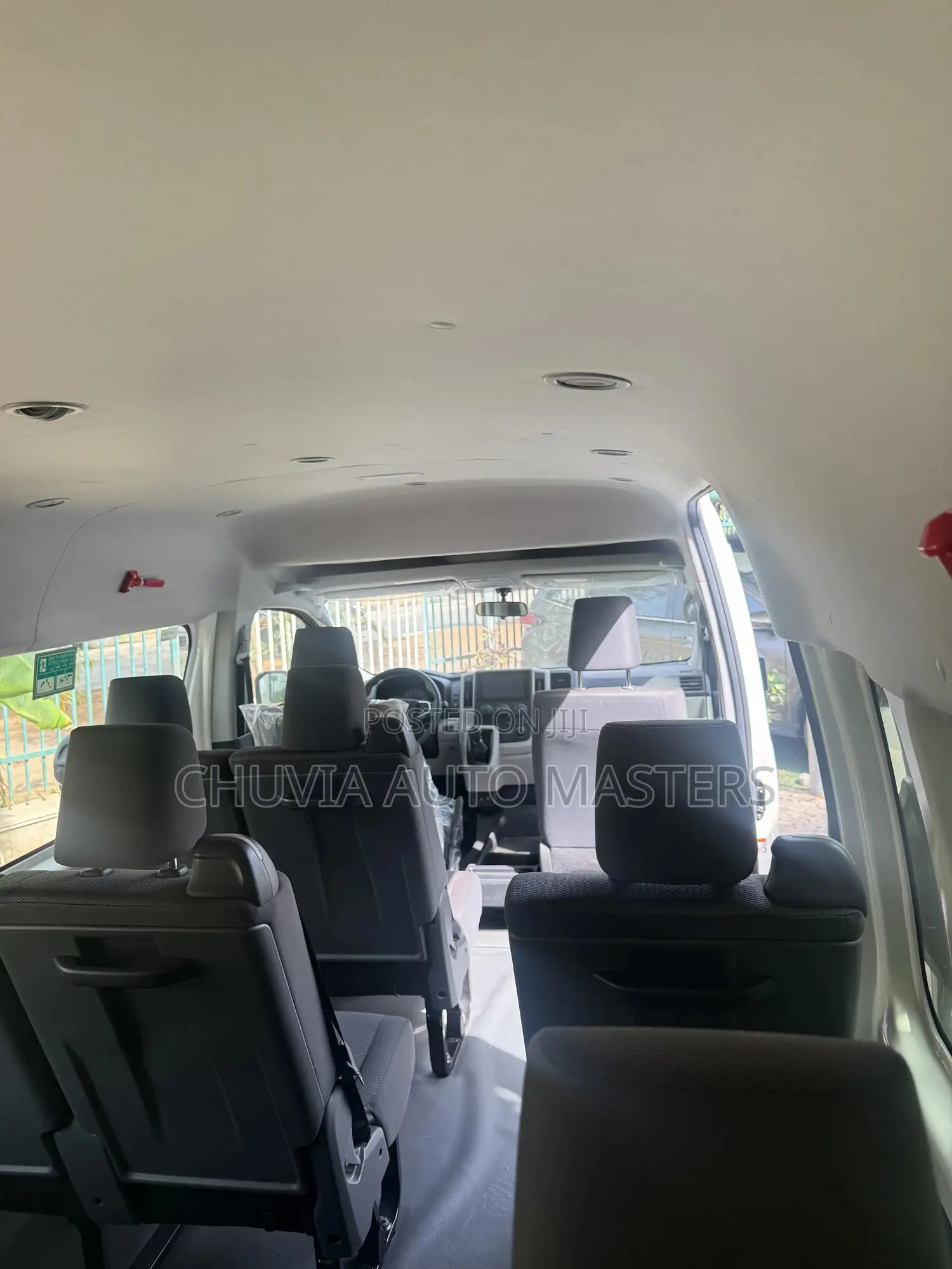 New Toyota HiAce 2025 White