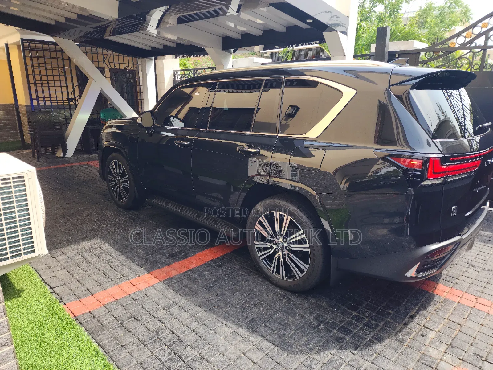 New Lexus LX 600 2025 Black