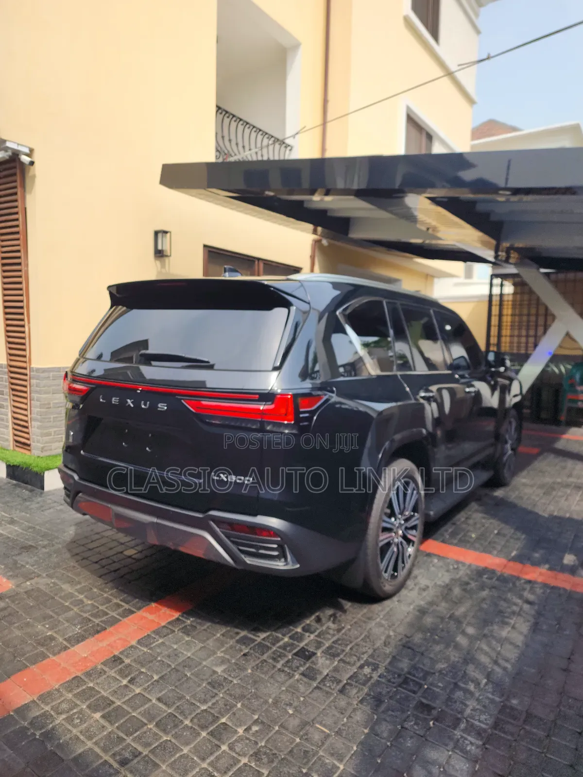 New Lexus LX 600 2025 Black