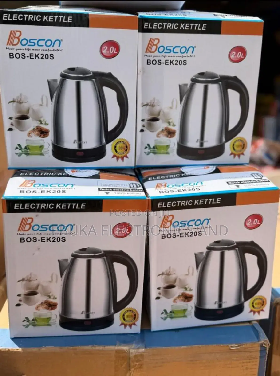 Boscon Electric Kettle Is Available