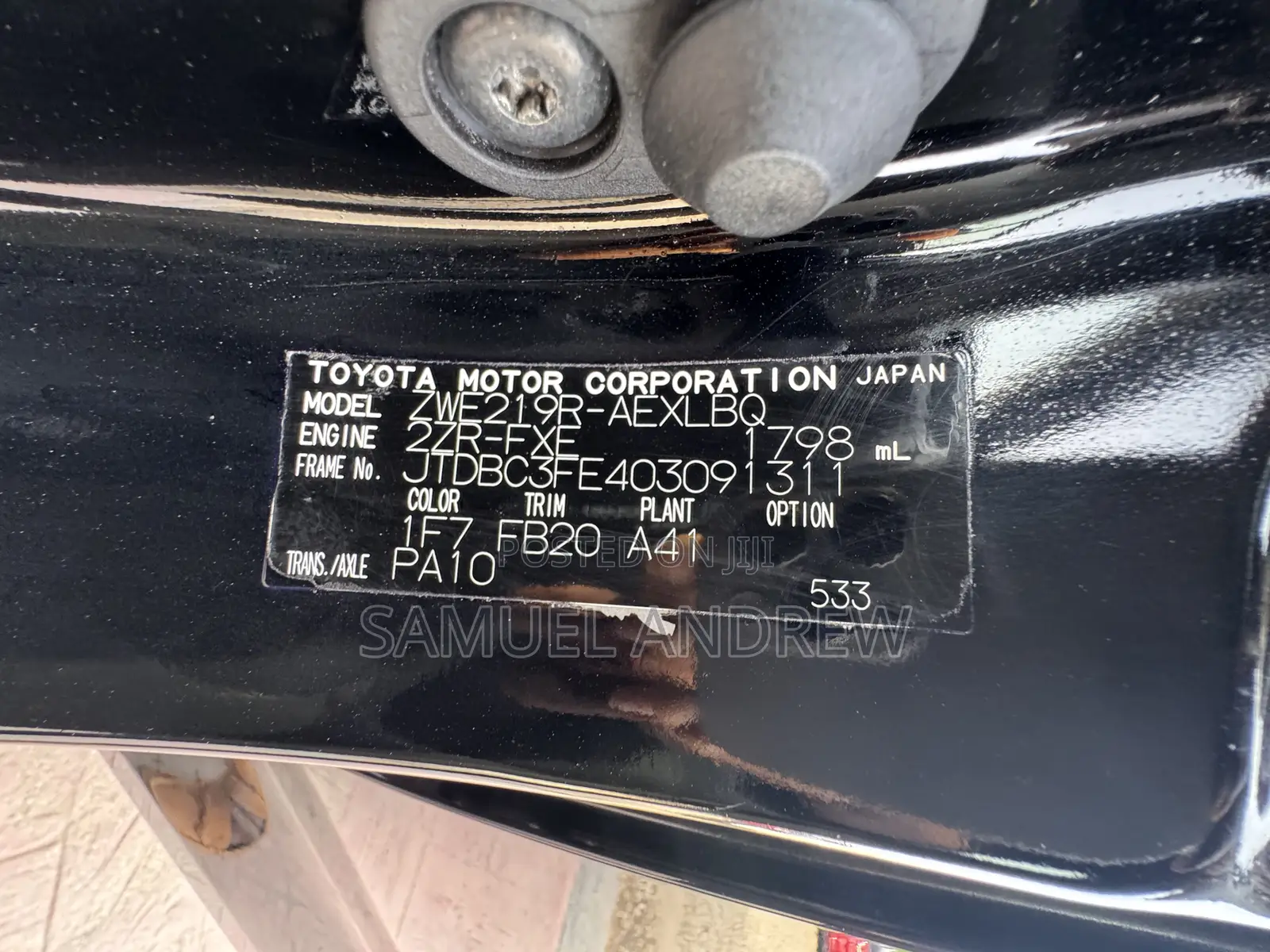 Toyota Corolla Hybrid SE 2025 Black