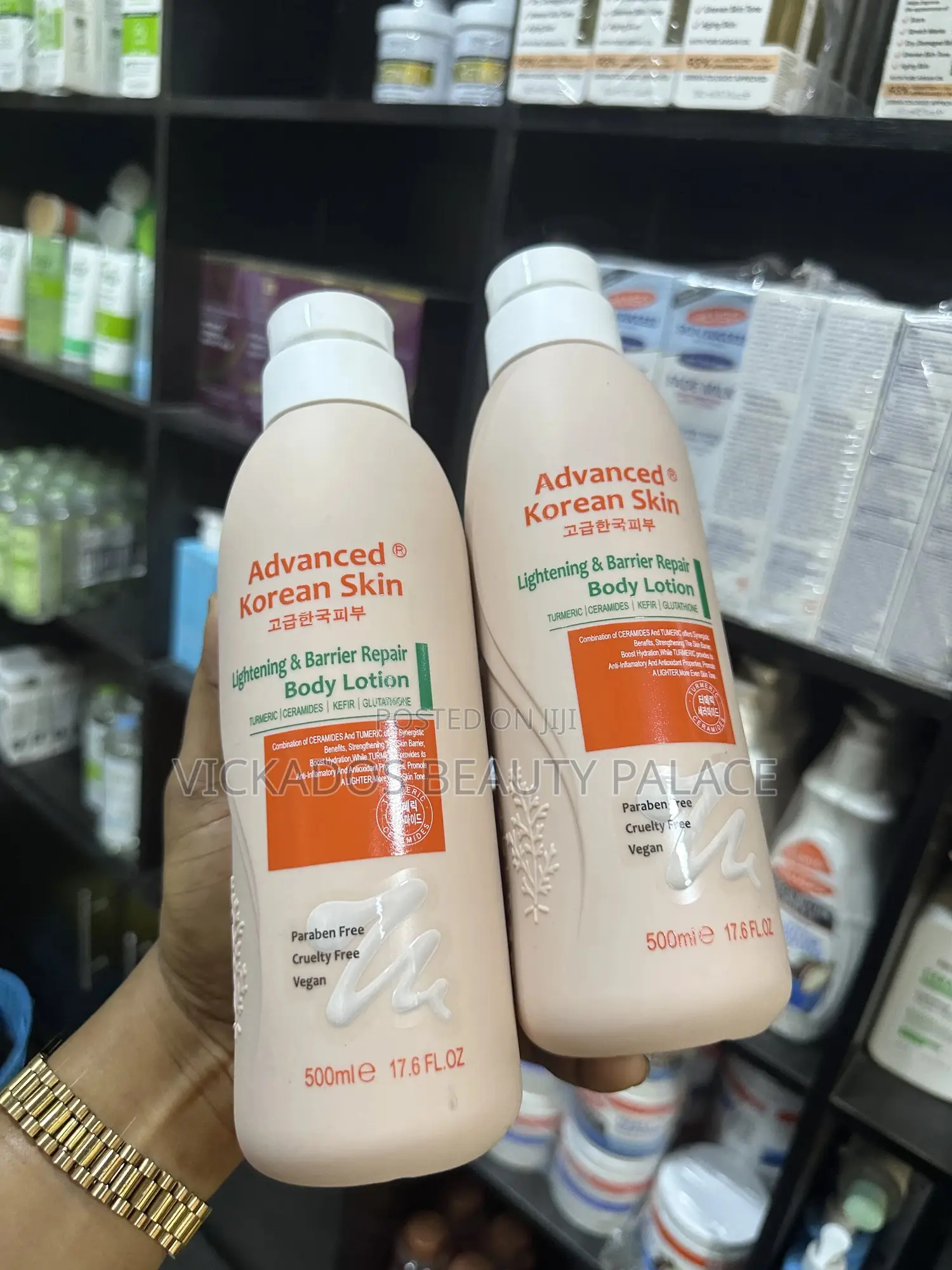 Advanced Korean Lightening Barrier Repair Body Lotion