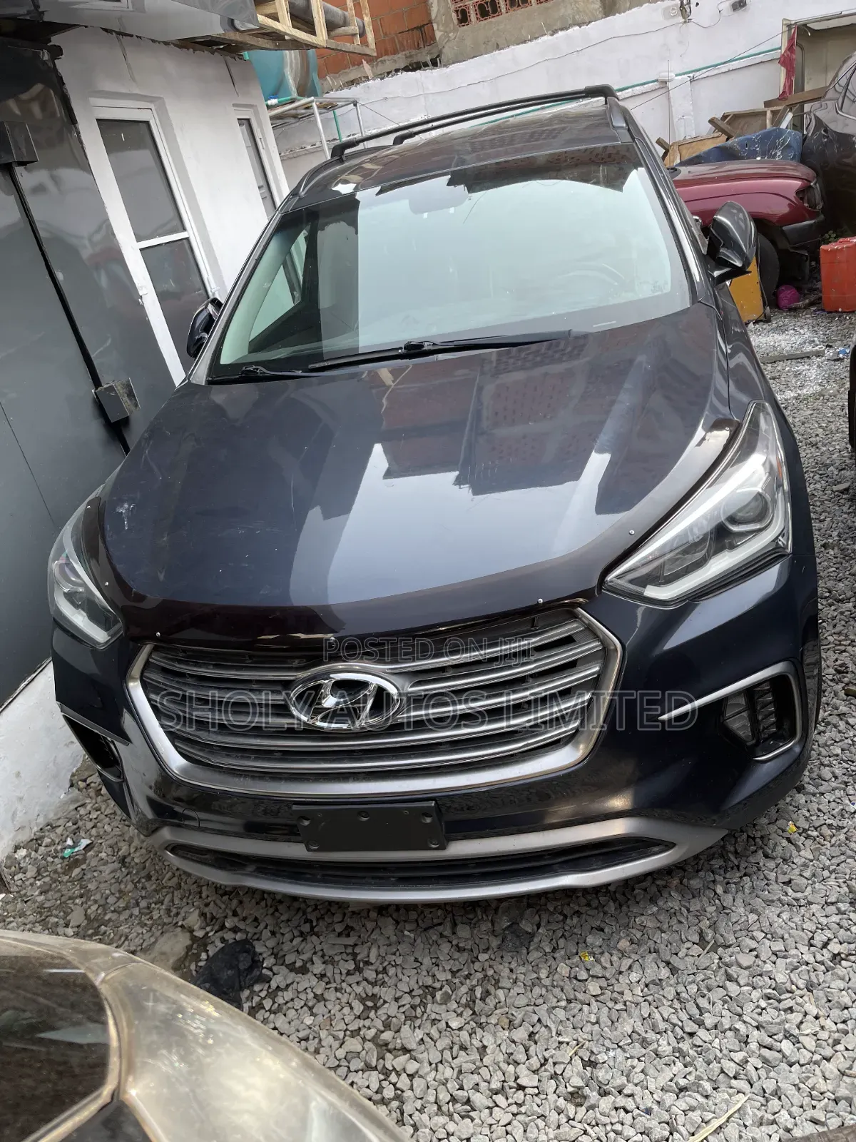 Hyundai Santa Fe Limited FWD 2017 Gray