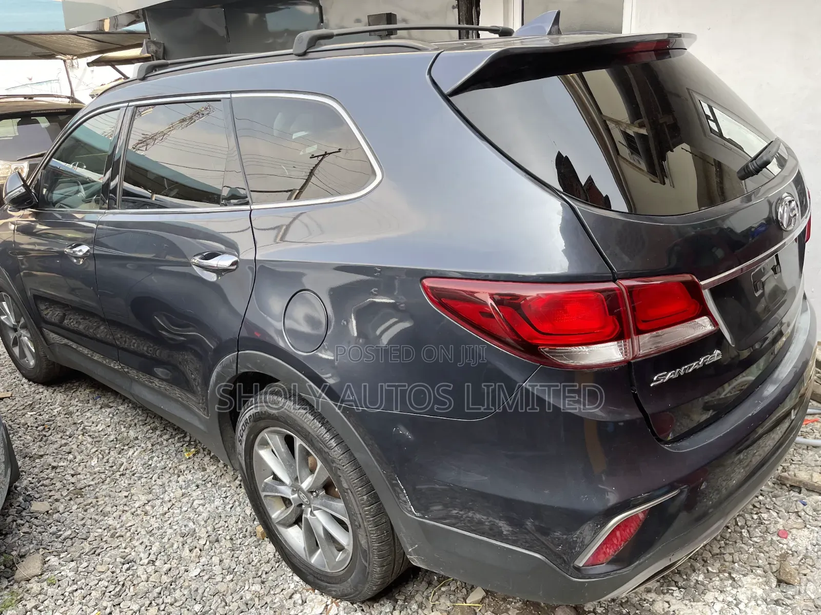 Hyundai Santa Fe Limited FWD 2017 Gray