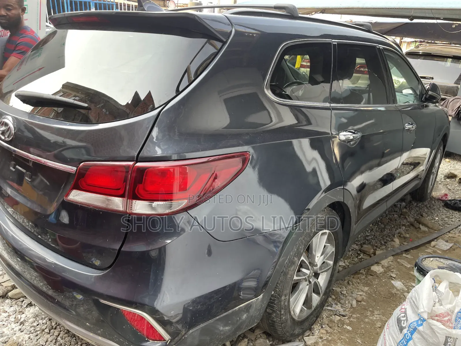 Hyundai Santa Fe Limited FWD 2017 Gray