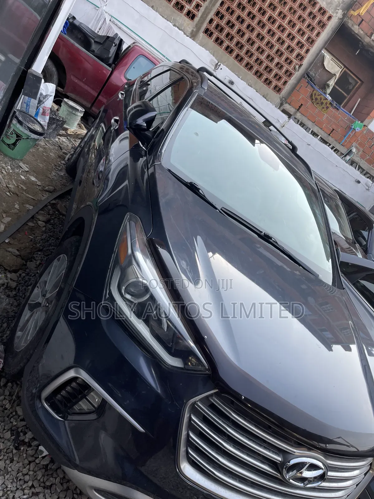 Hyundai Santa Fe Limited FWD 2017 Gray