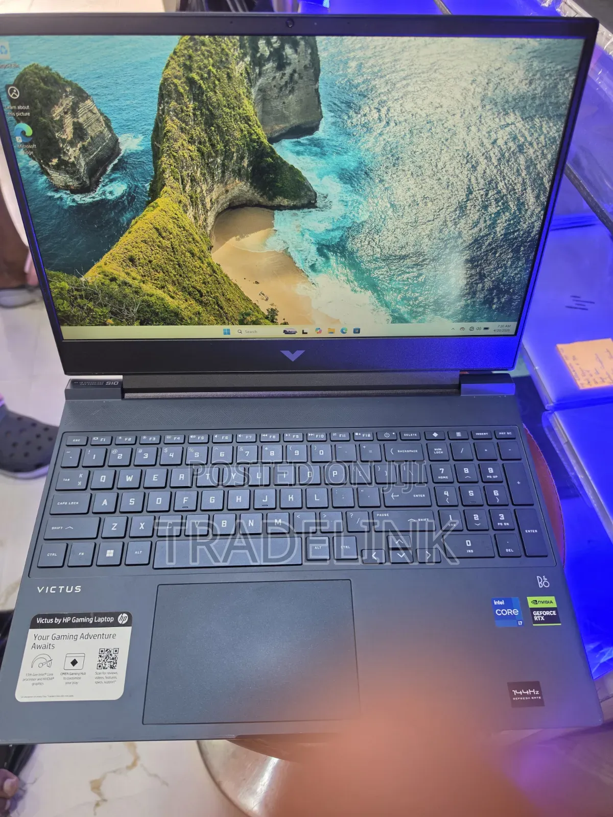 Laptop HP Victus 15 16GB Intel Core i7 SSD 512GB