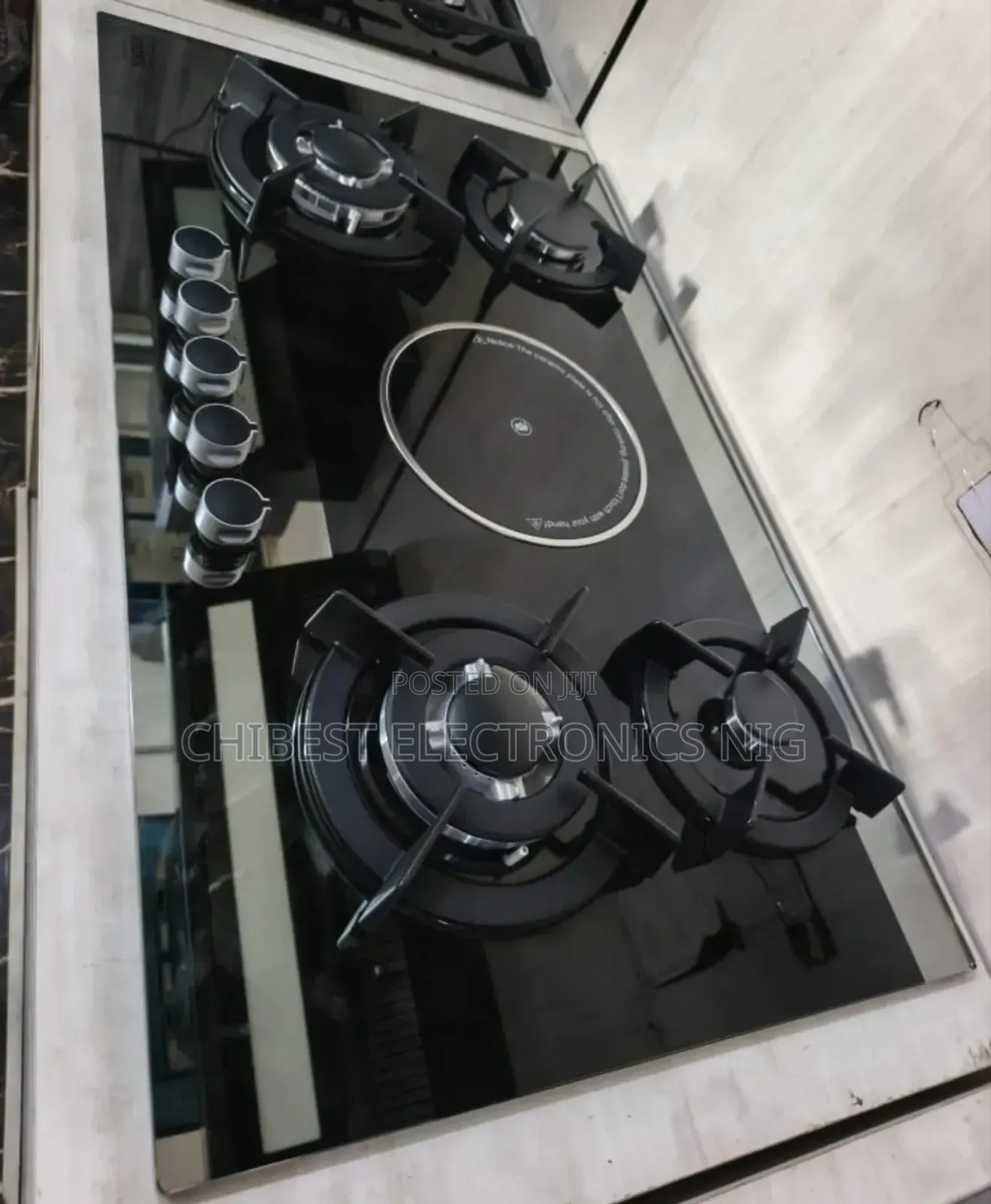 Original Phiima Built-in 2 Big Burners 3 Medium Burners Gas Cooker