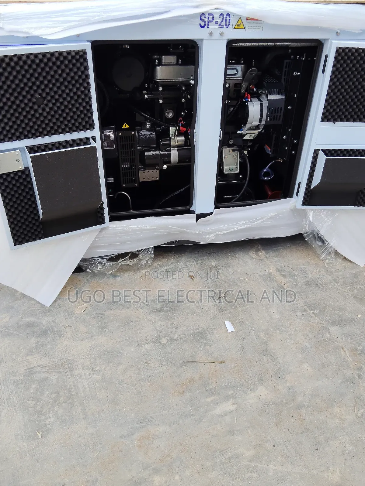 20kva Perkins Soundproof Generator  Copper Coil Two Years Warranty
