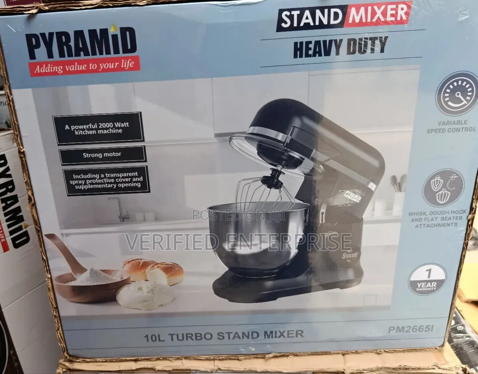 Pyramid Stand Mixer - 10l