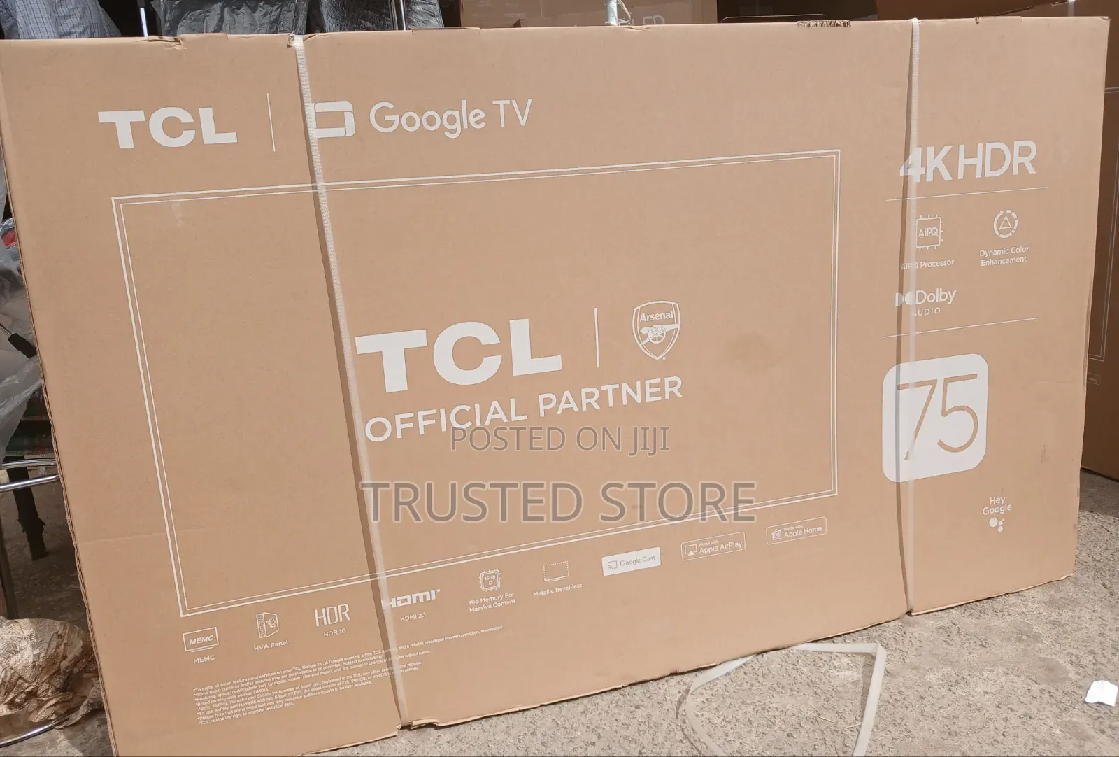 TCL 75" Google Smart Tv