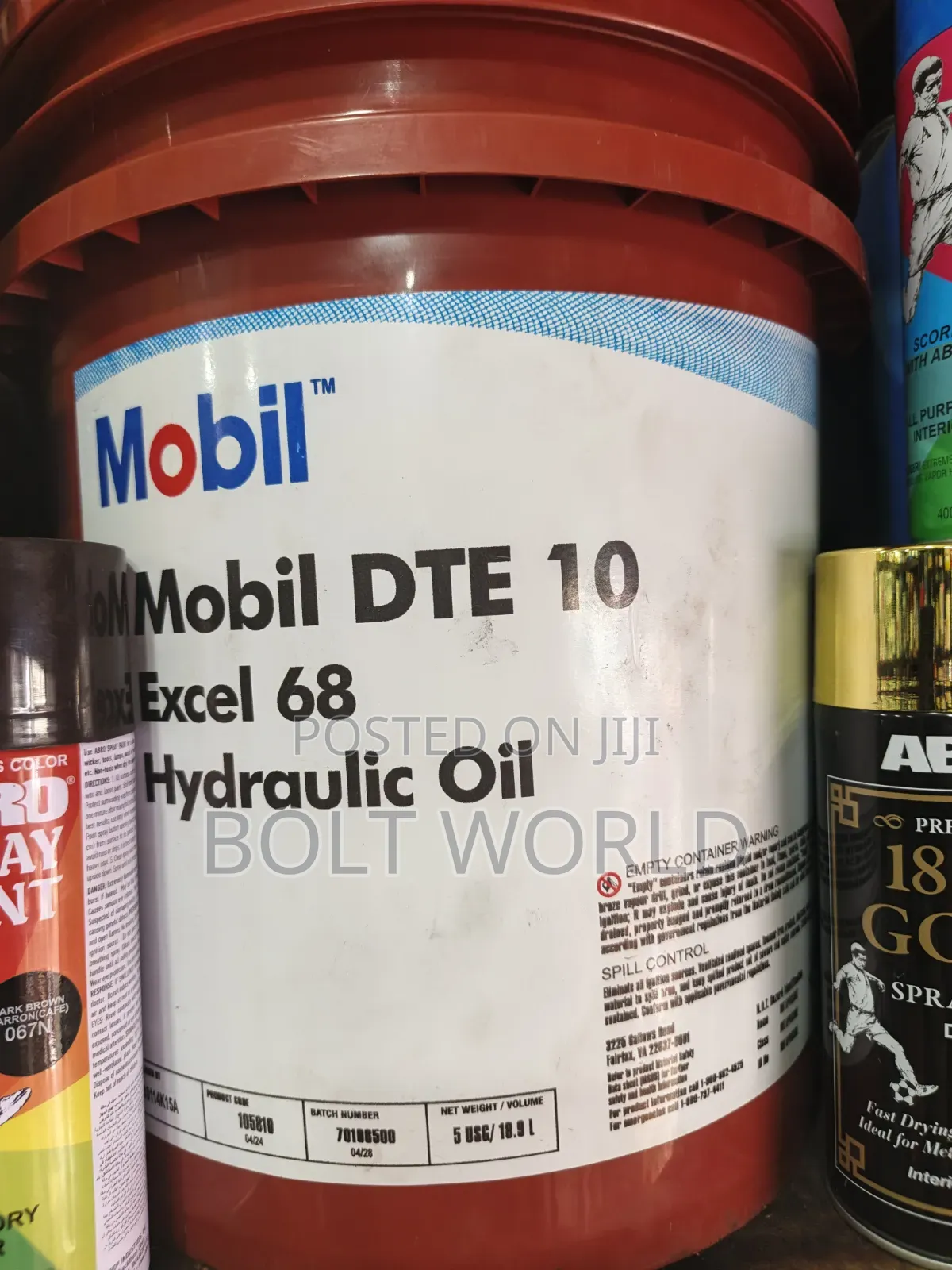Mobil Dte 10 Excel 68 Hydraulic Oil