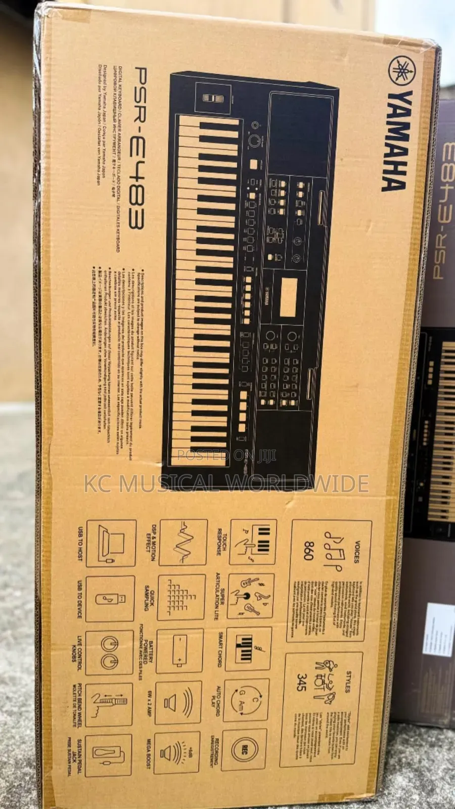 Yamaha Keyboard Psre483