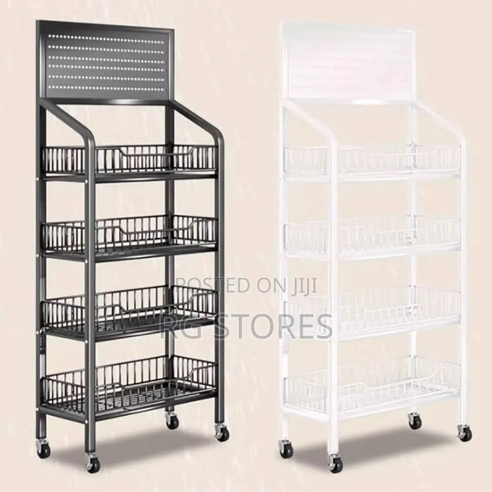 4 Tier Snack Shelf Organizer,Supermarket Display Shelf / Storage Rack
