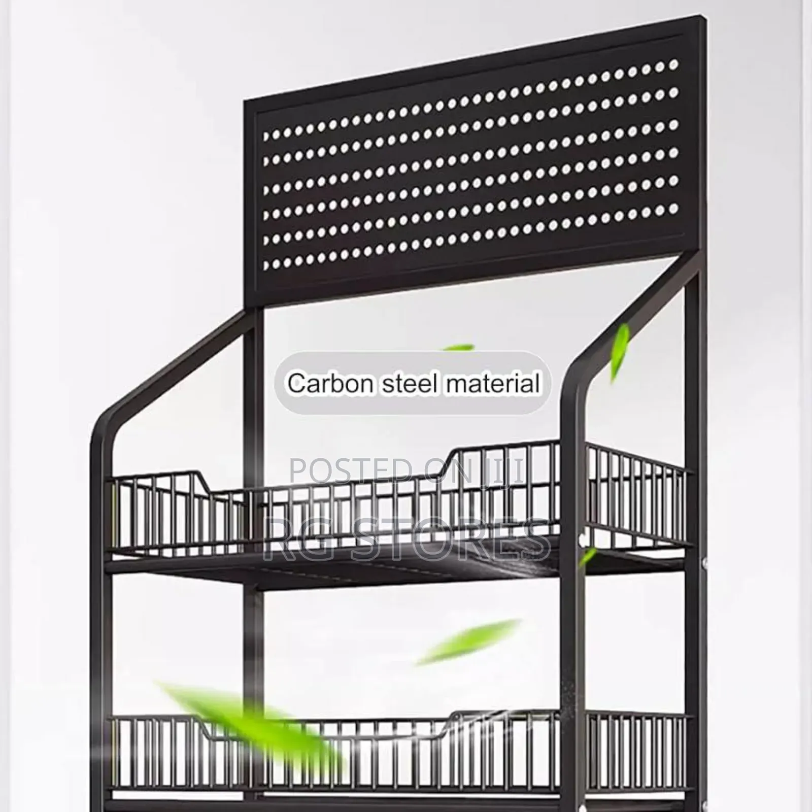 4 Tier Snack Shelf Organizer,Supermarket Display Shelf / Storage Rack