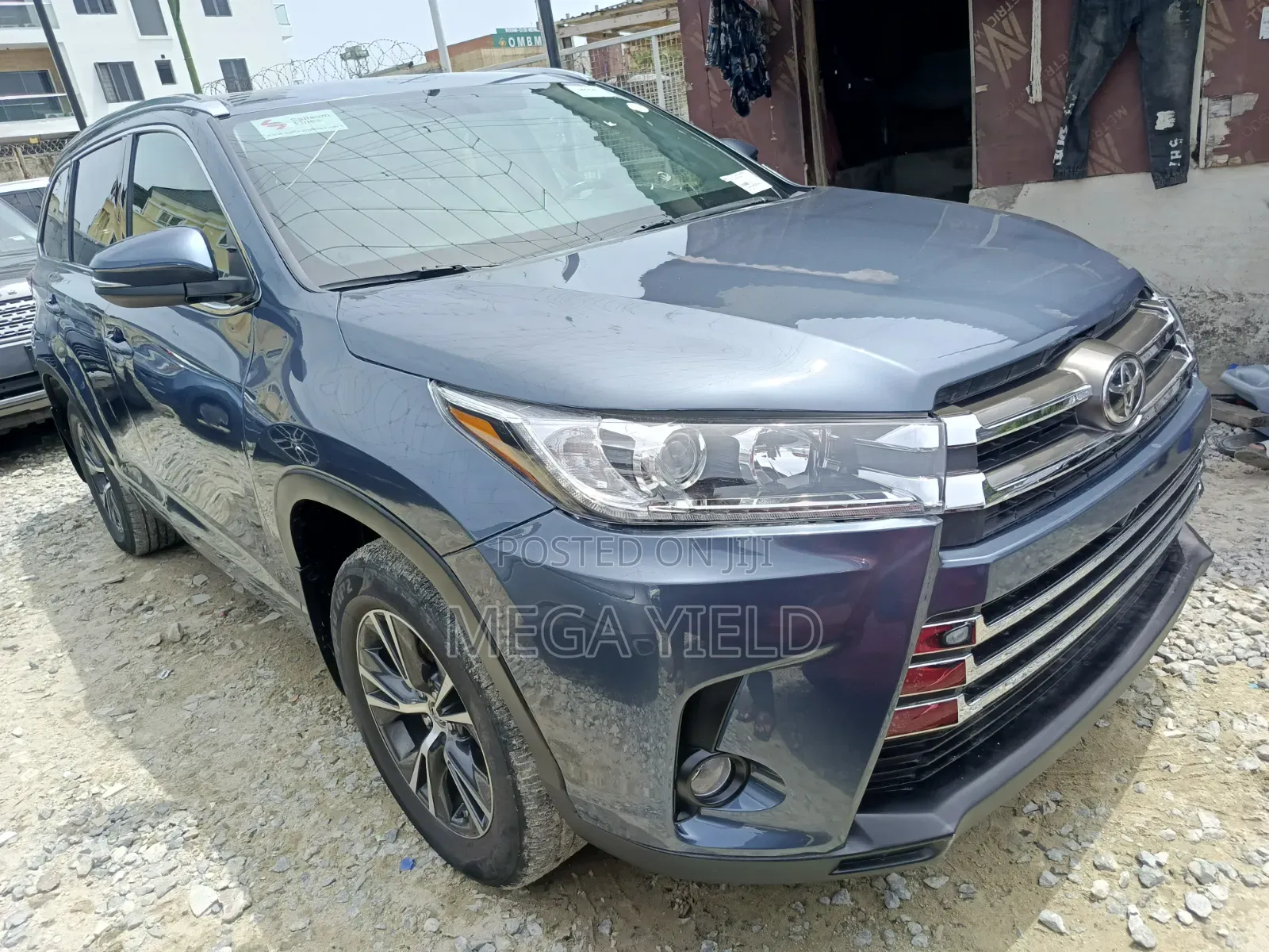 Toyota Highlander XLE V6 4x4 (3.5L 6cyl 6A) 2016 Blue