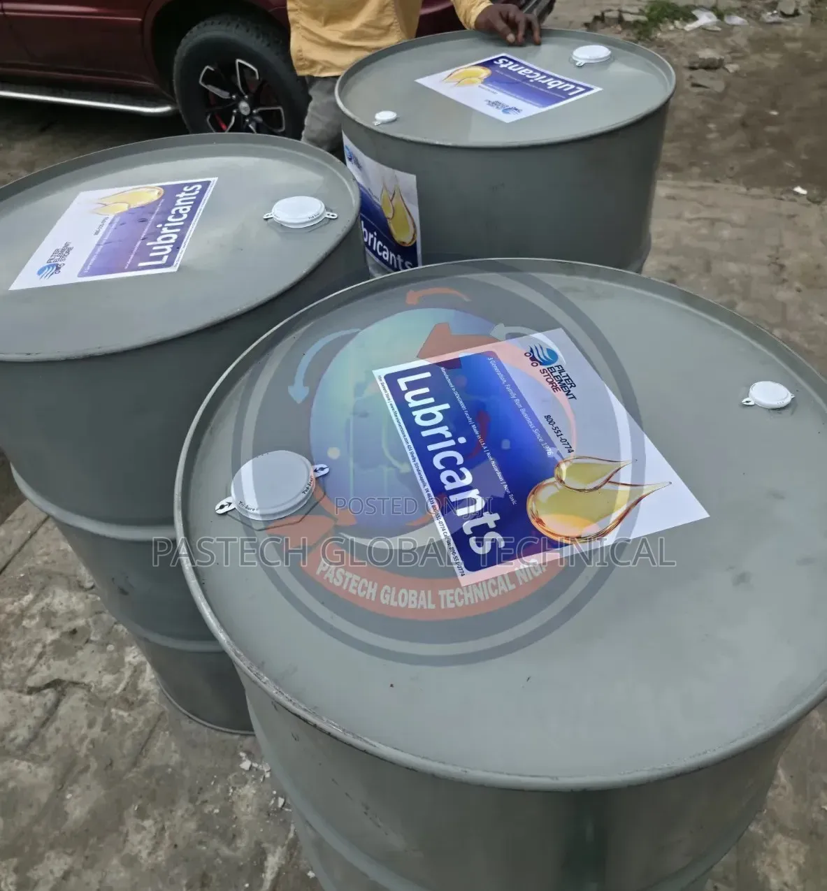 55-Gallon Drum of Synthetic Compressor Oil 46