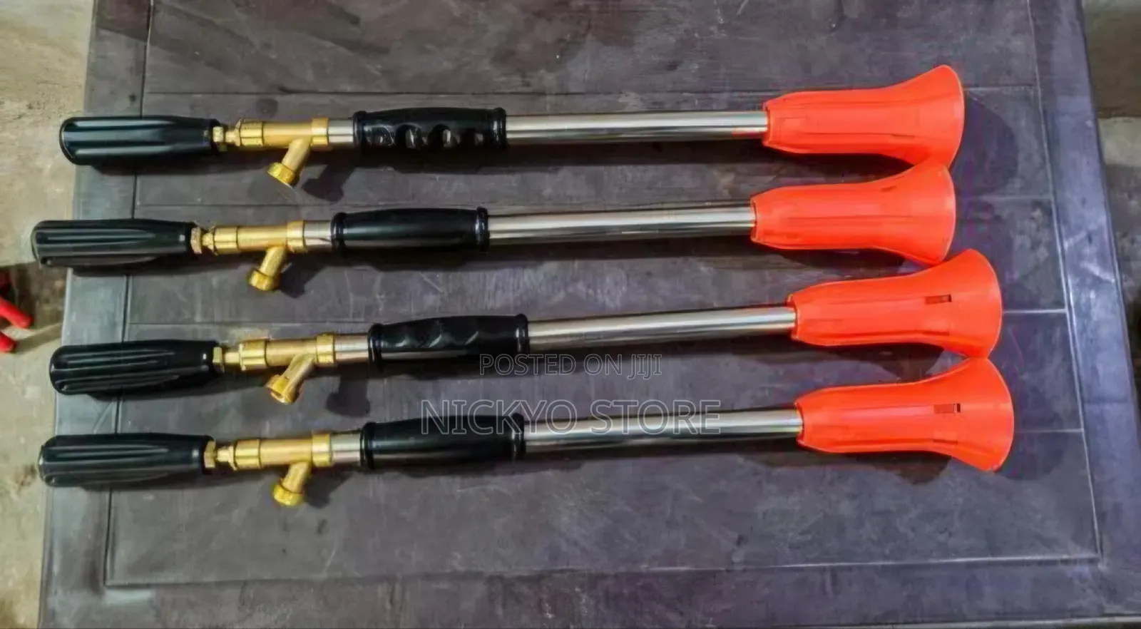 High-Pressure Metal Spray Nozzle (Adjustable Water Gun)