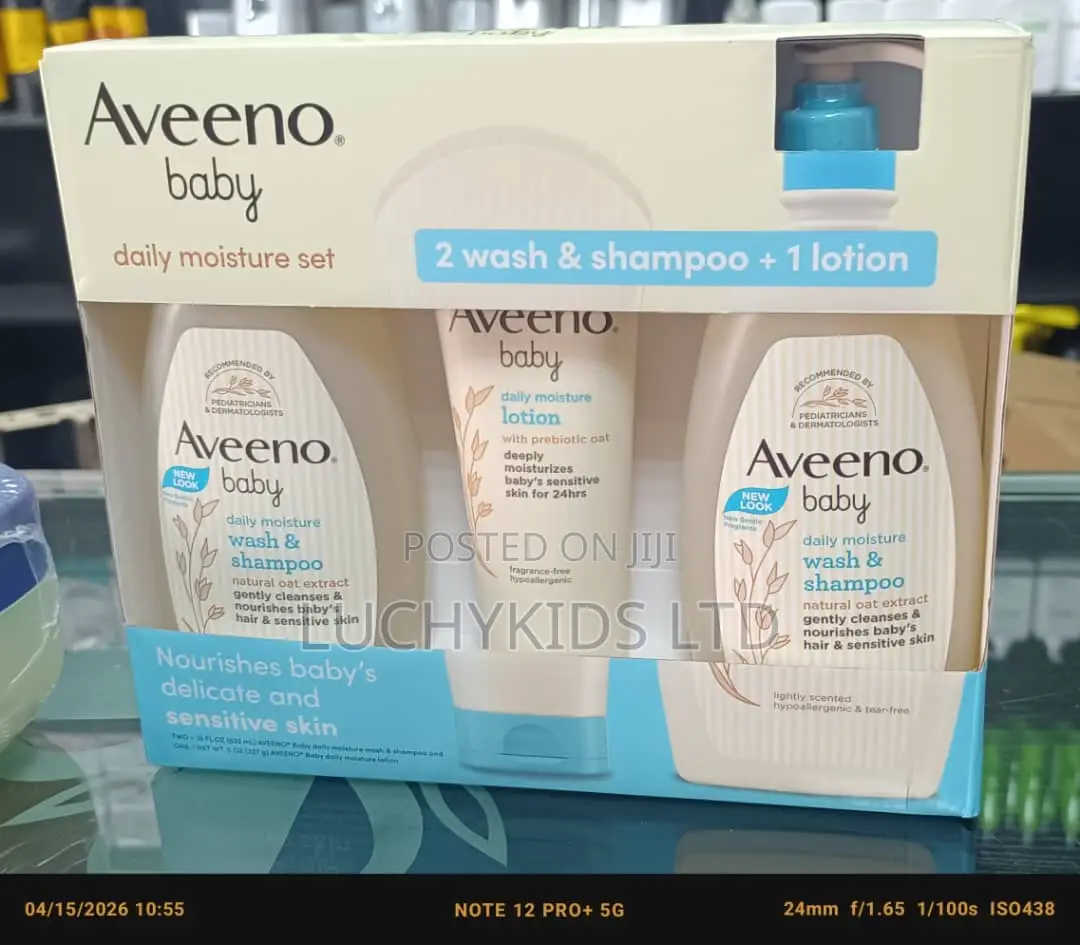 Set of Aveeno Baby Shower Gel N Cream