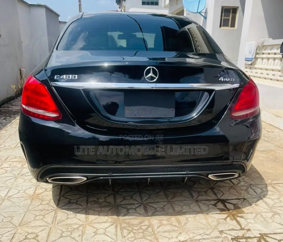 Mercedes-Benz C400 4Matic AWD Sedan (3.0L V6 7A) 2015 Black