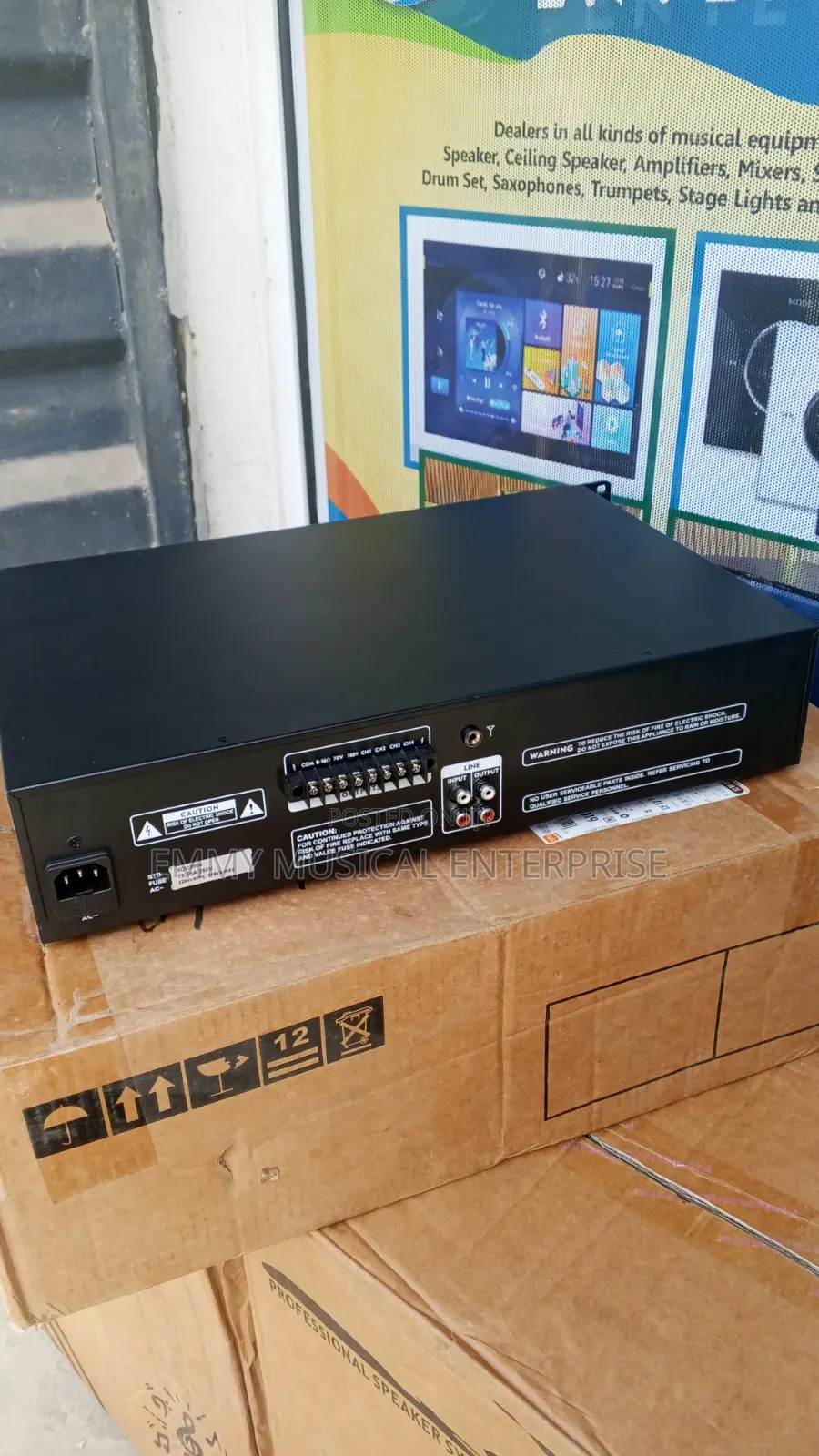 4 Zones Power Amplifier