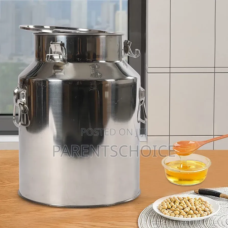 Stainless Steel Container With Silicone Seal Fo Rmilk,Wine, Oil 18/78l