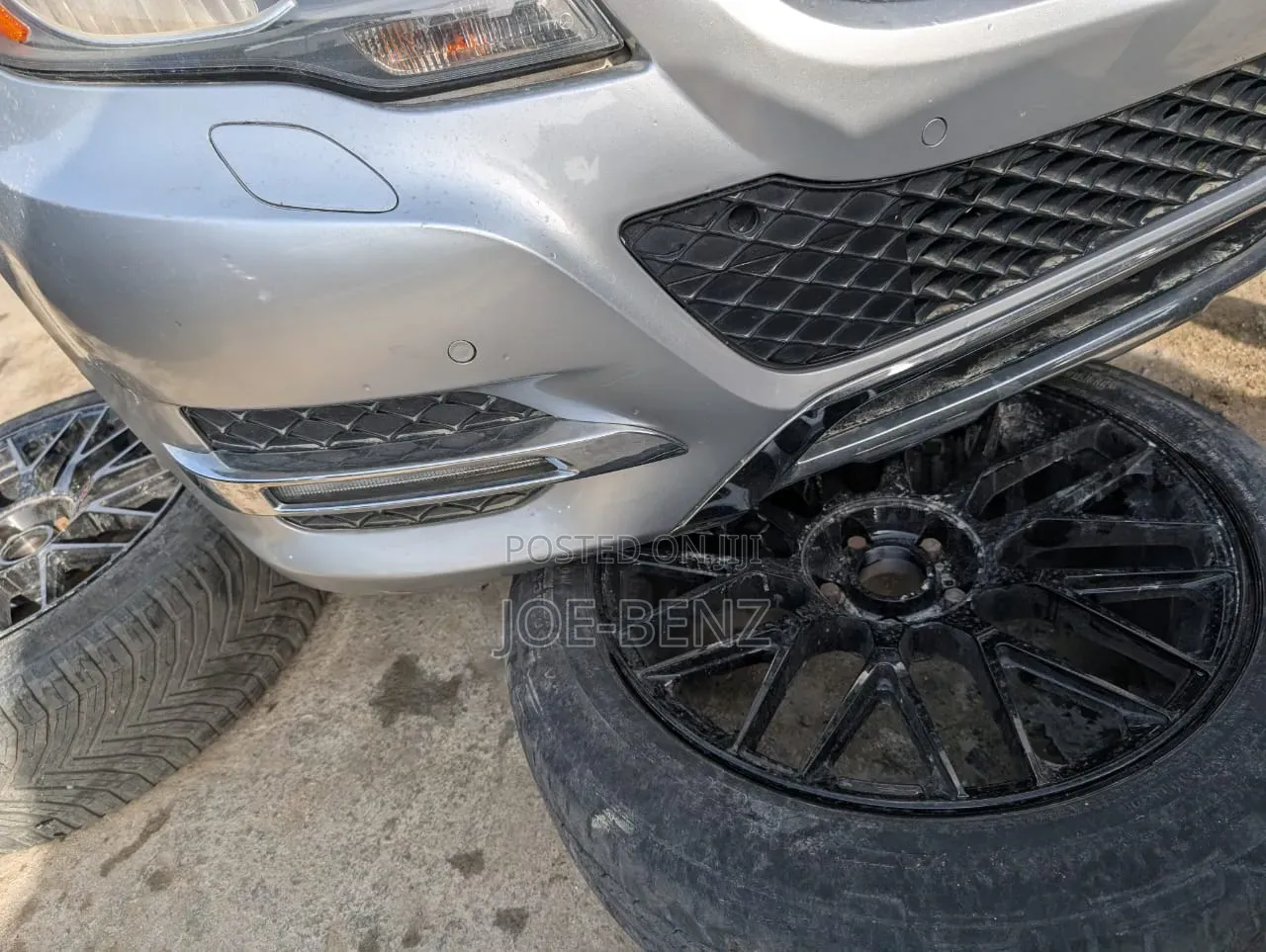 Glk350 2013 Front Bumper Foglight Crome