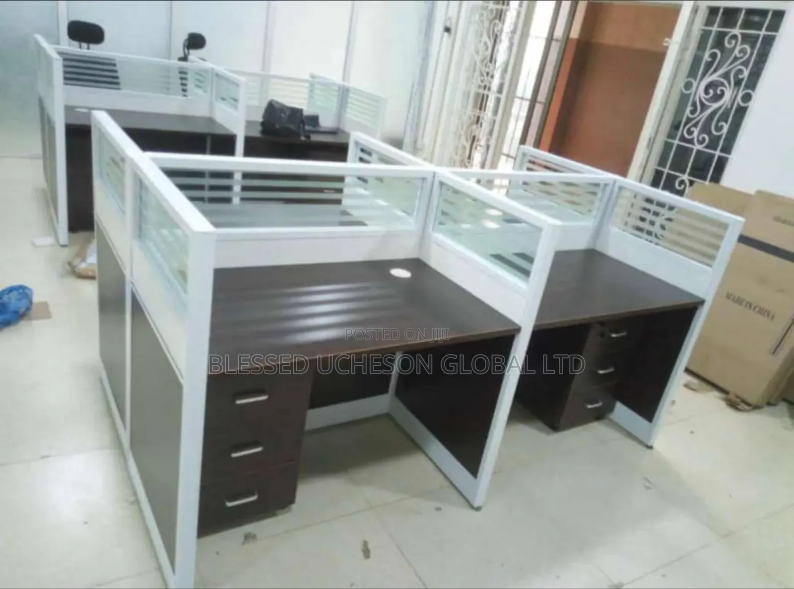 Office Workstation Desk by 4