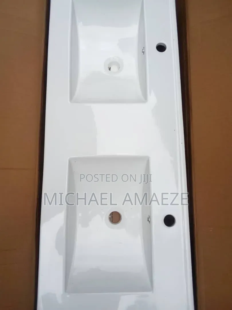Double Wash Hand Basin 120 by 47cm