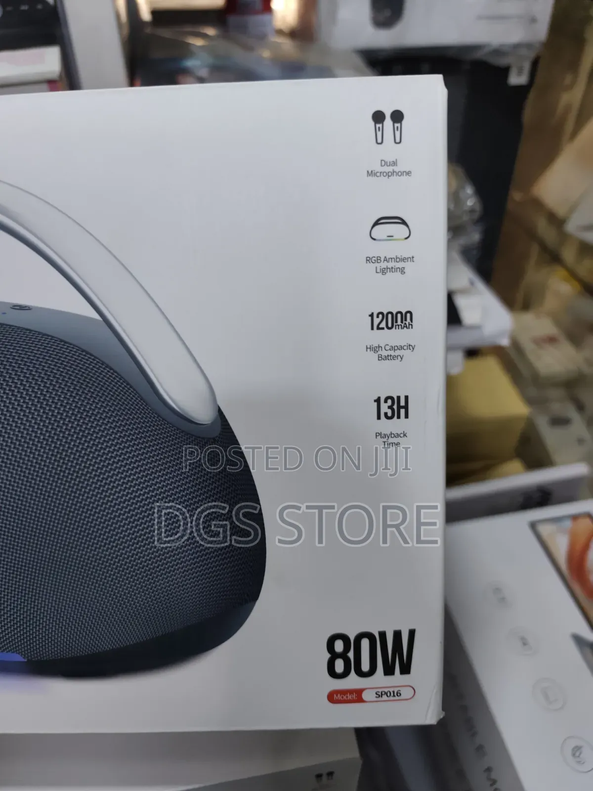 Kundd Wireless Karaoke Sp016 Bluetooth Speaker 80w
