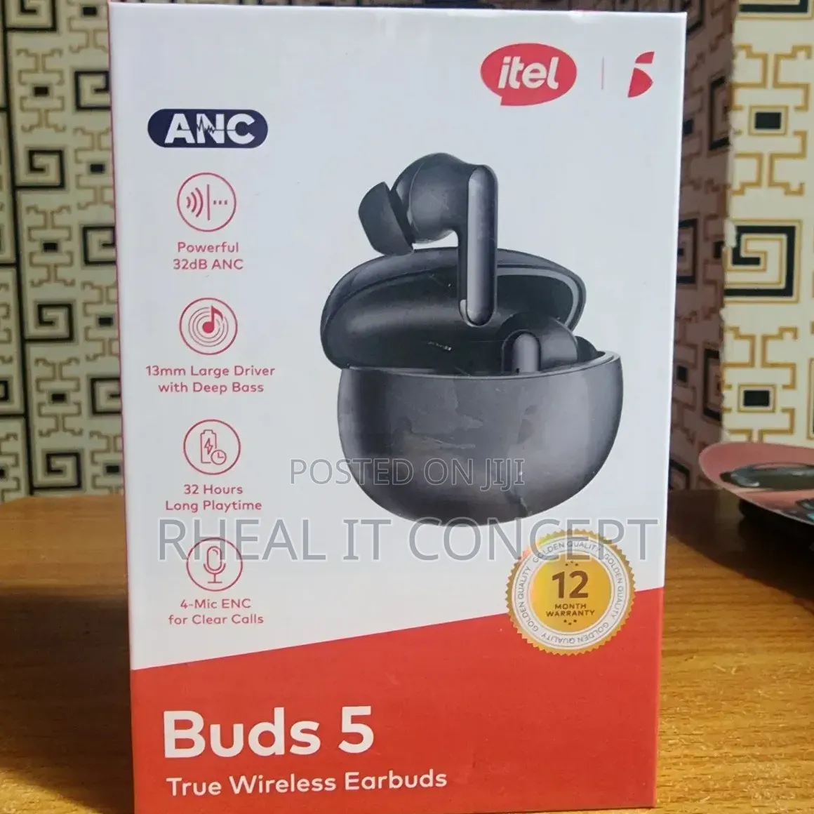 Itel Bud 5 Anc Bluetooth Earpod