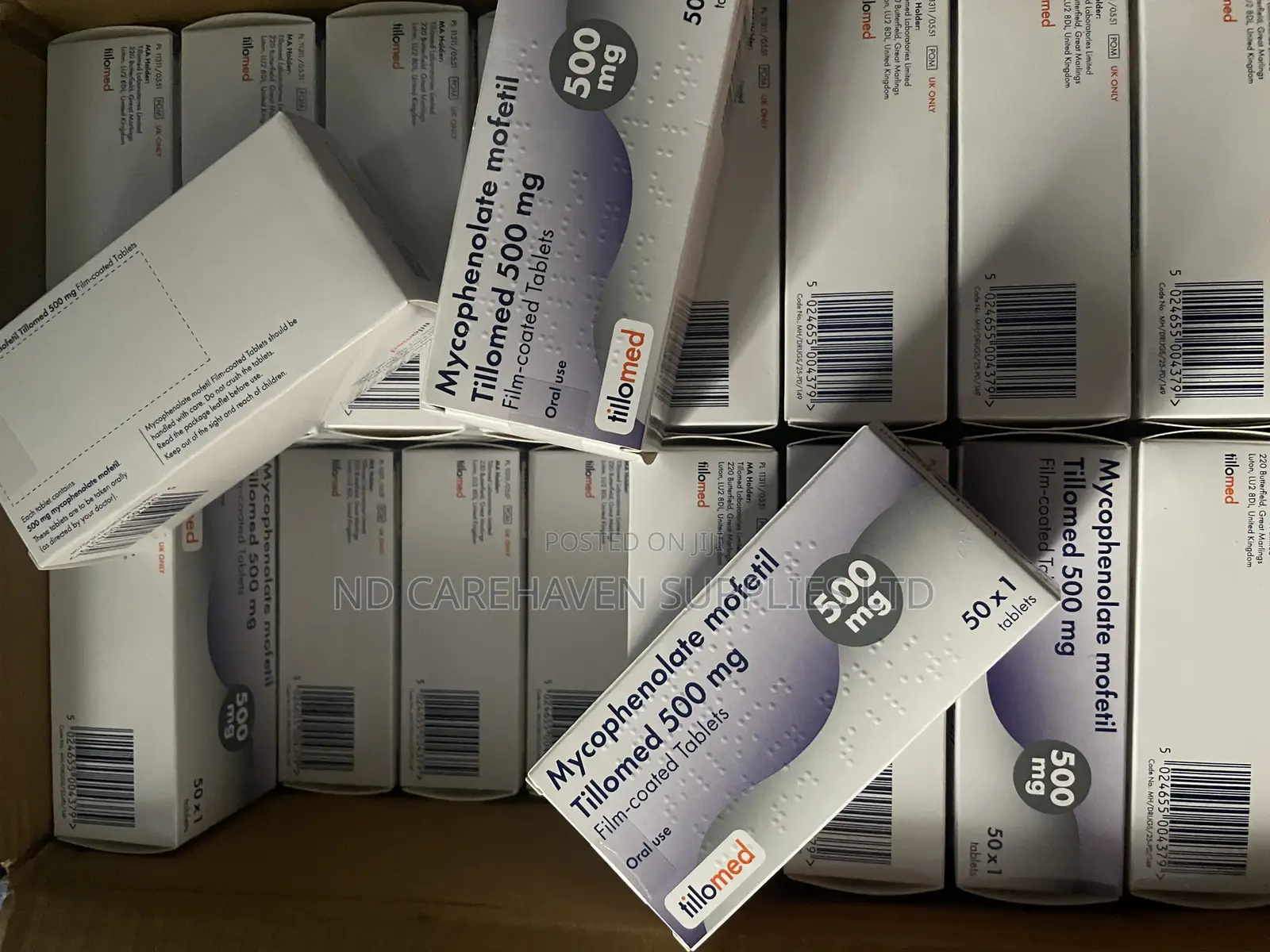 Mycophenolate Mofetil 500mg