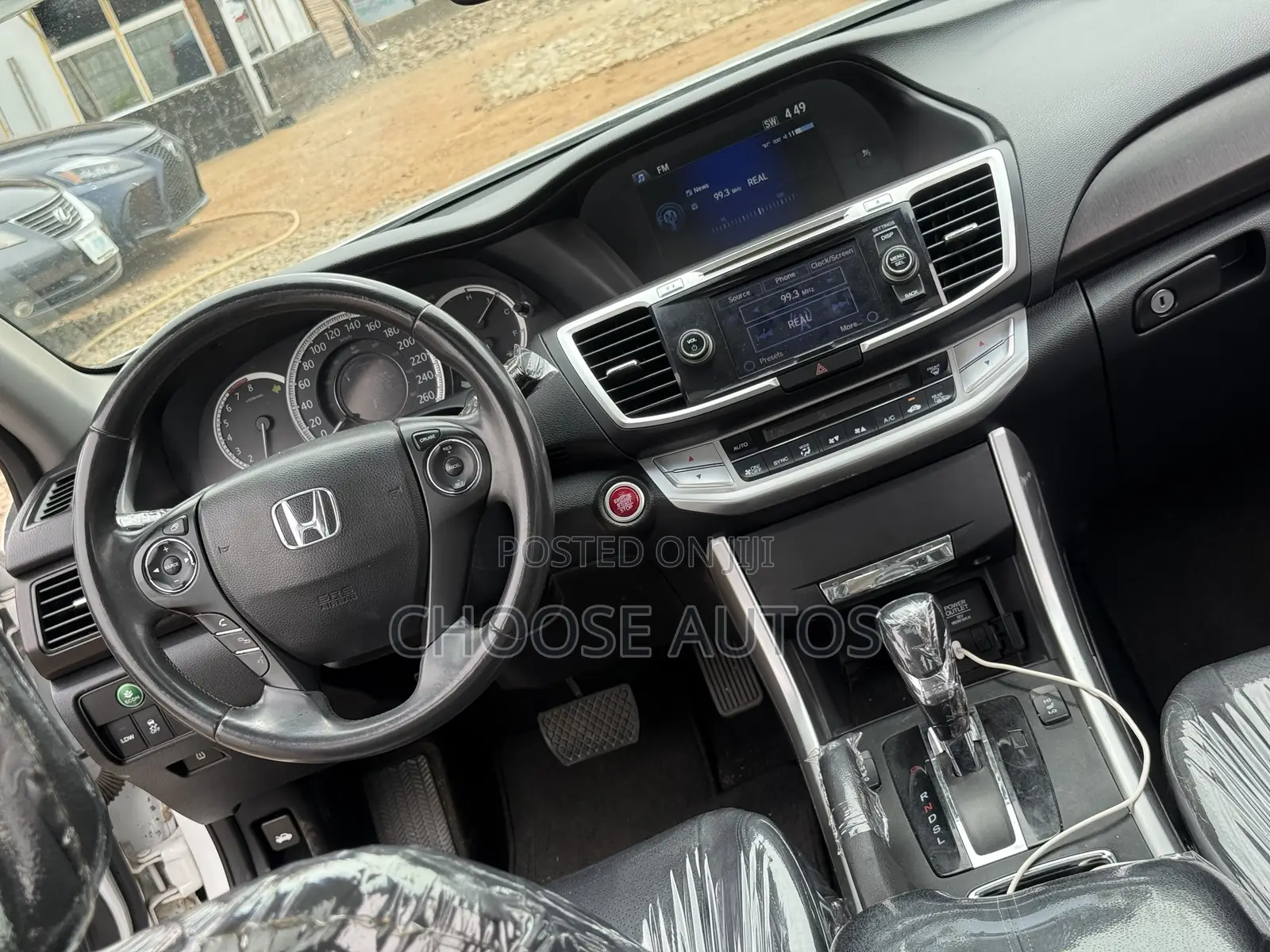 Honda Accord EX-L 4dr Sedan w/Navigation (2.4L 4cyl CVT) 2014 White