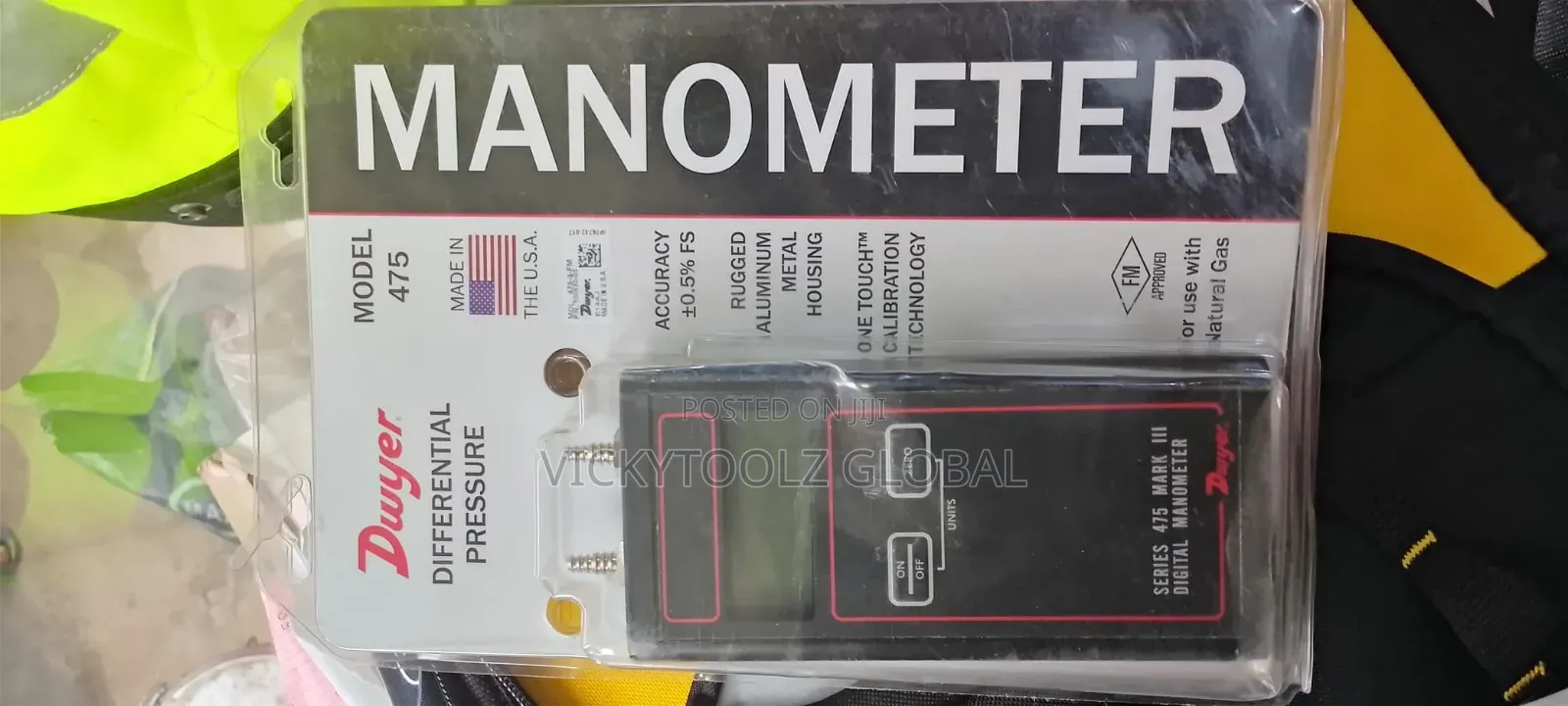 Dwyer Manometer Model Series 475 Mark Iii Digital Manometer