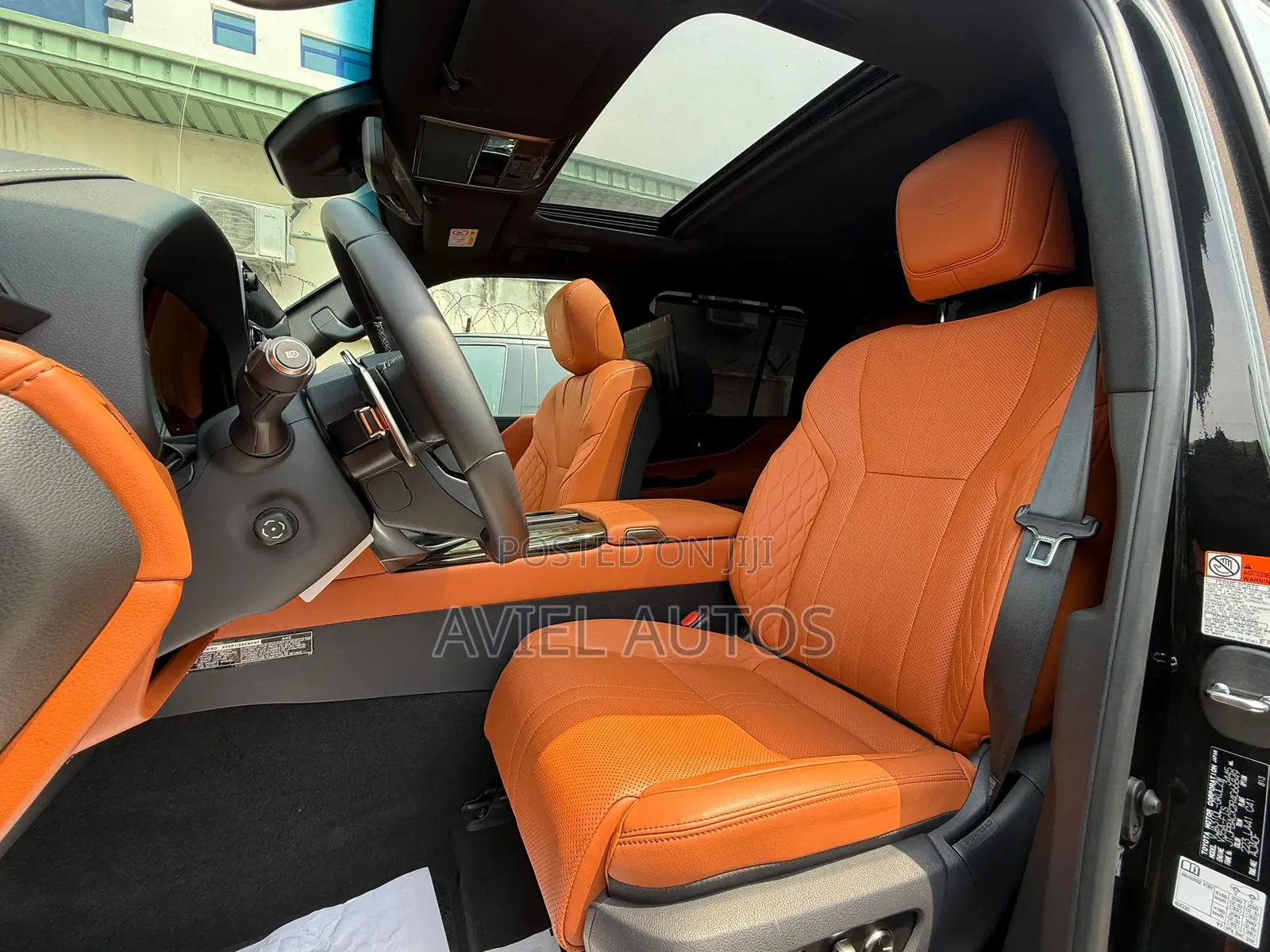 New Lexus LX 600 2025 Black