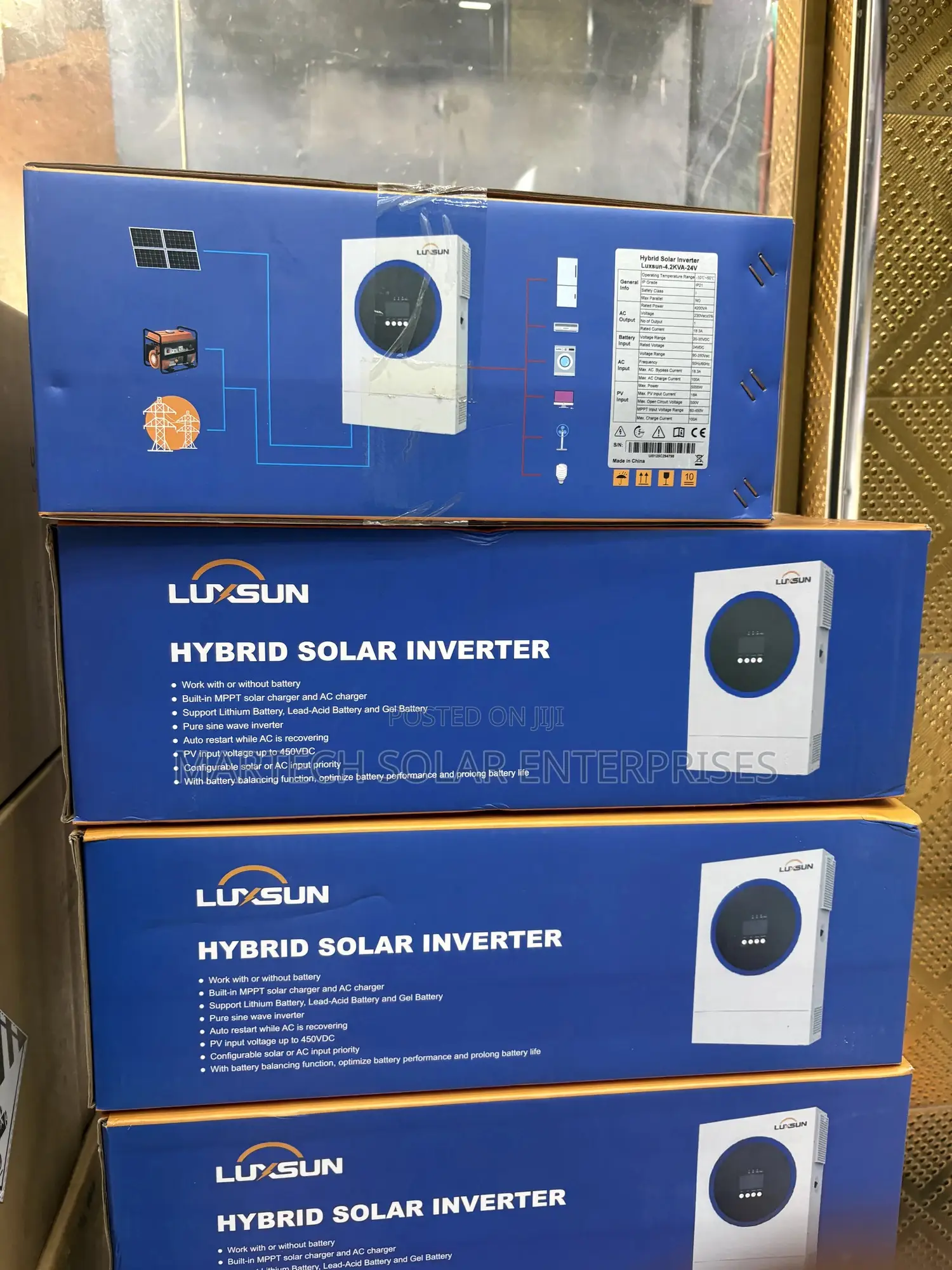 Luxsun 4.2kva/24v Hybrid Solar Inverter